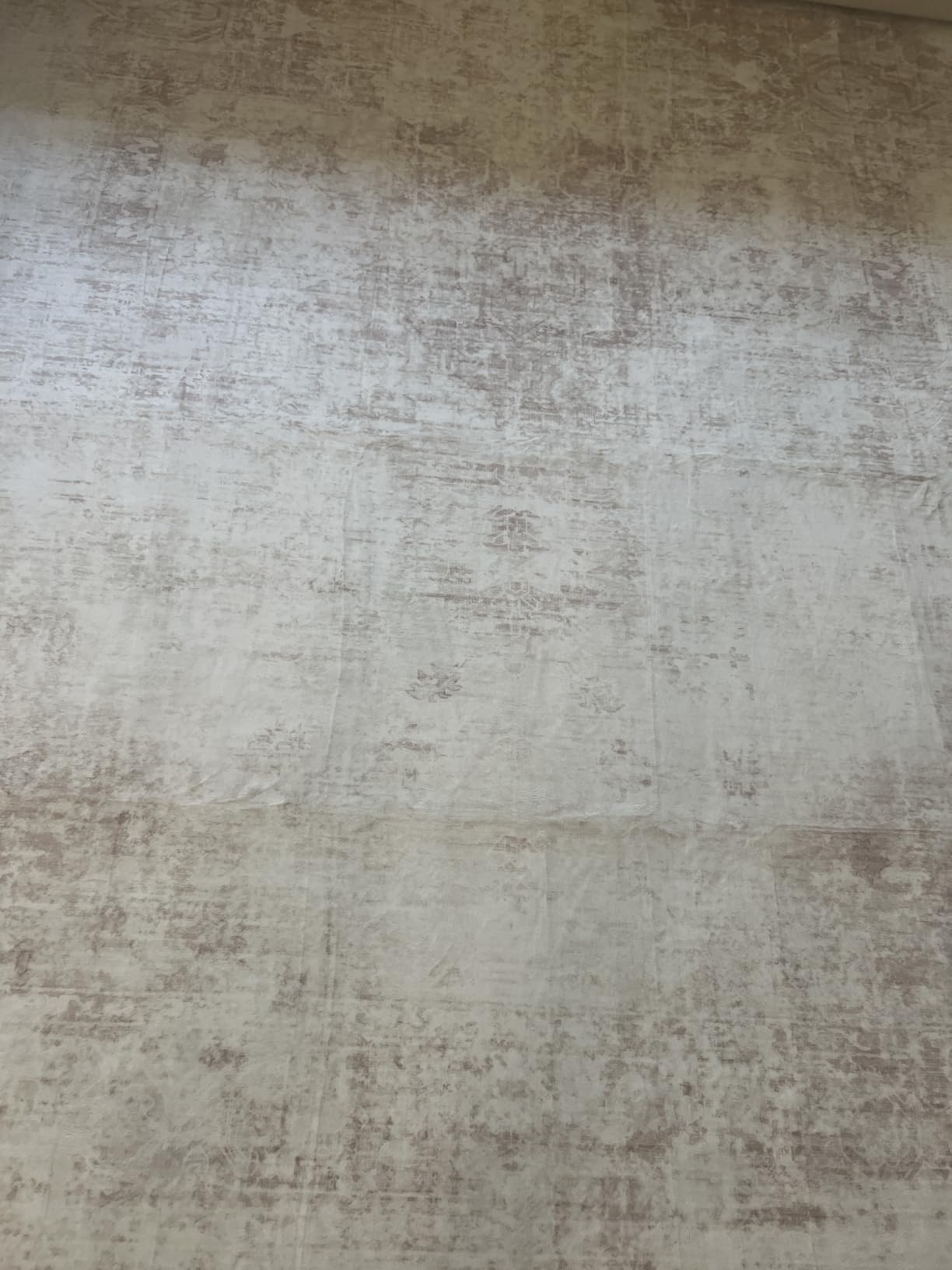 Area Rug 8x10 Washable Rug, Vintage Boho Medallion Rugs Non-Slip Soft Low Pile Large Distressed Rug Indoor Retro Carpet for Living Room Bedroom Dining Room Office Children's Room(Beige, 8'x10') customer photo 1