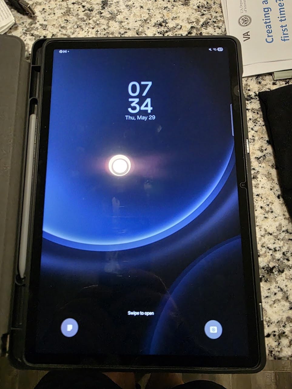 SAMSUNG Galaxy Tab S9 FE+ Plus Android Tablet (12.4” Touchscreen, 8GB RAM, 256GB Storage, Long Battery Life, S Pen, 1 Front Camera + 2 Rear Cameras, Lightweight Durable Design) SM-X610 | Touchscreen, Long Battery Life, S Pen, Front Camera + 2 Rear Cameras, Lightweight, Durable Design, Slim, Portable, SM-X610 customer photo 2