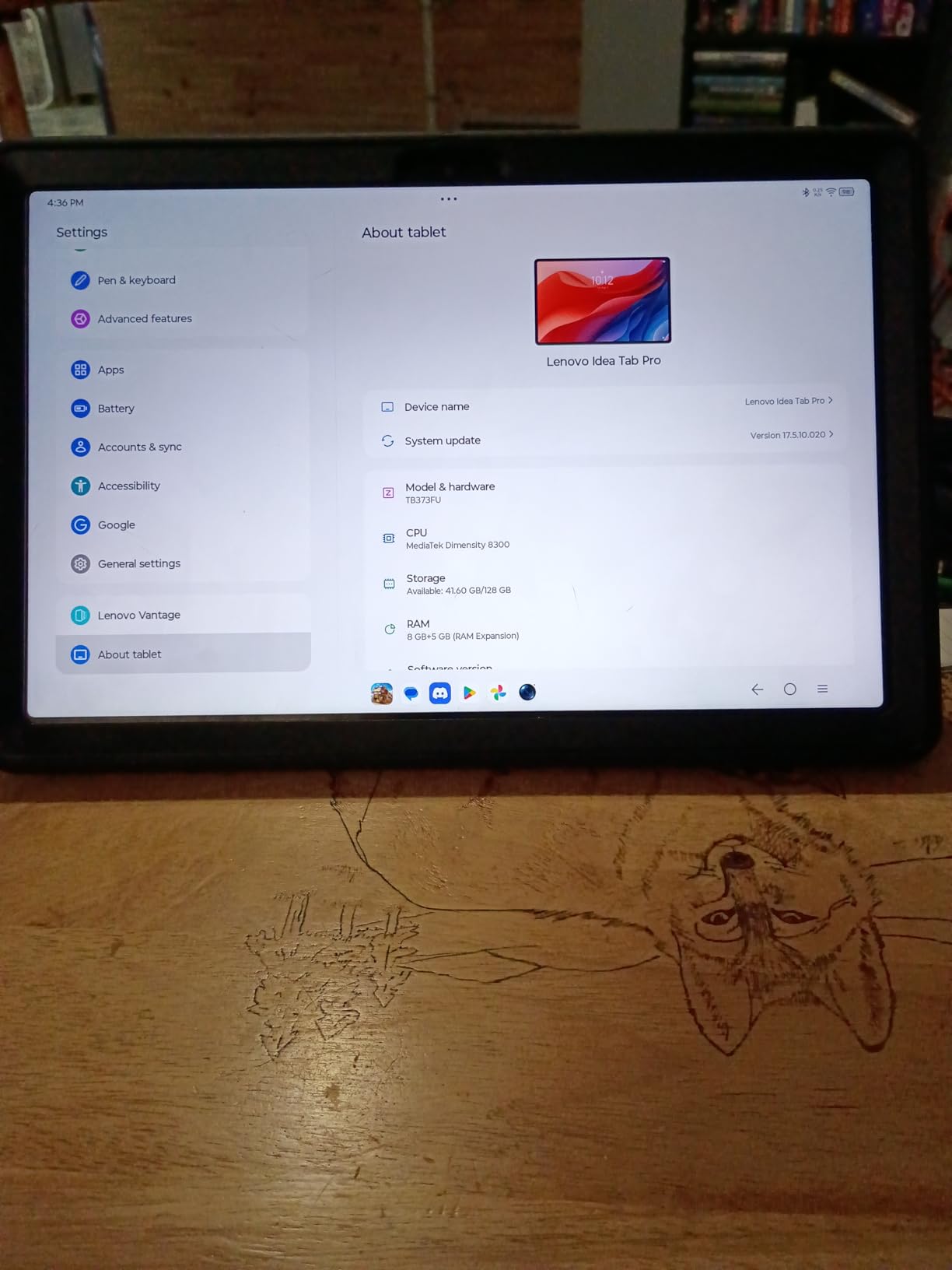 Lenovo Idea Tab Pro with Google Gemini - Student Tablet - 12.7” 3K LCD Display - 8 GB Memory - 128 GB Storage - MediaTek Dimensity 8300 - Includes Pen and Folio Case customer photo 2