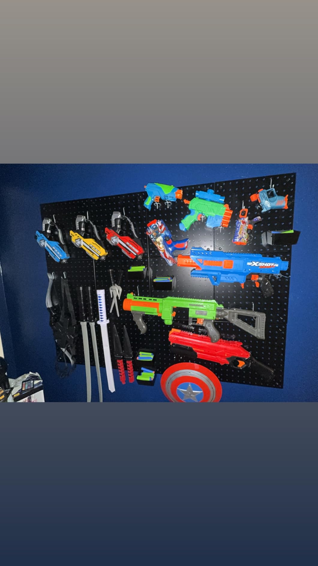 INCLY 120PCS Pegboard Accessories Organizer Kit with Peg Borad Hooks & Bins customer photo 1