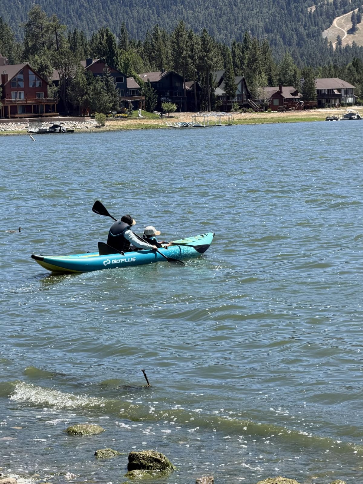 S AFSTAR Inflatable Kayak, 2 Person Canoe with 507 lbs Capacity, Drop-Stitch Floor, All Accessories & Carry Bag, 12.5 ft Large Sit in Tandem Kayak for Fishing, Camping & Exploring for Adults customer photo 1