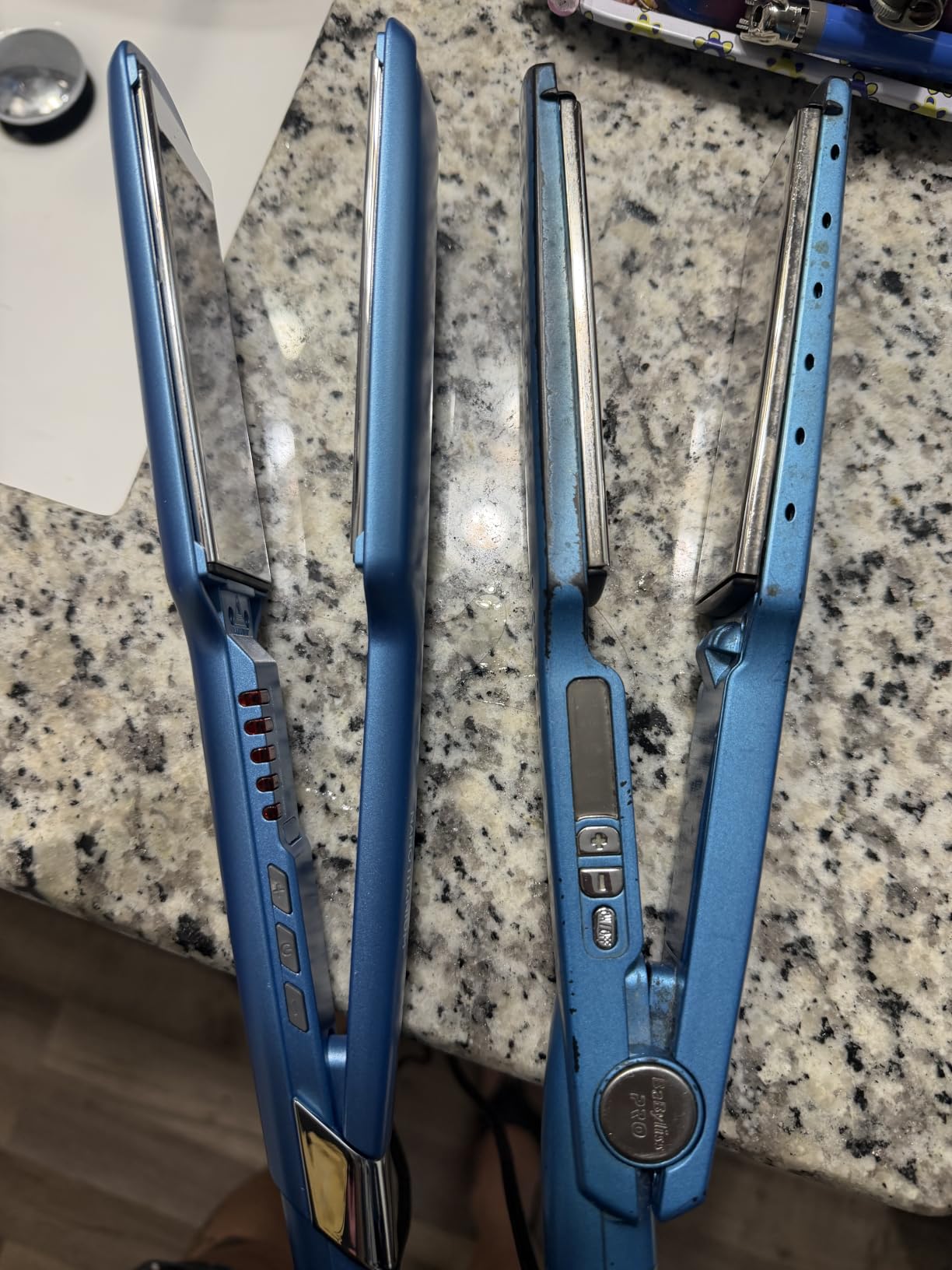 BabylissPRO Nano Titanium Ultra-Sleek Hair Straightener, Flat Iron for All Hair Types customer photo 1
