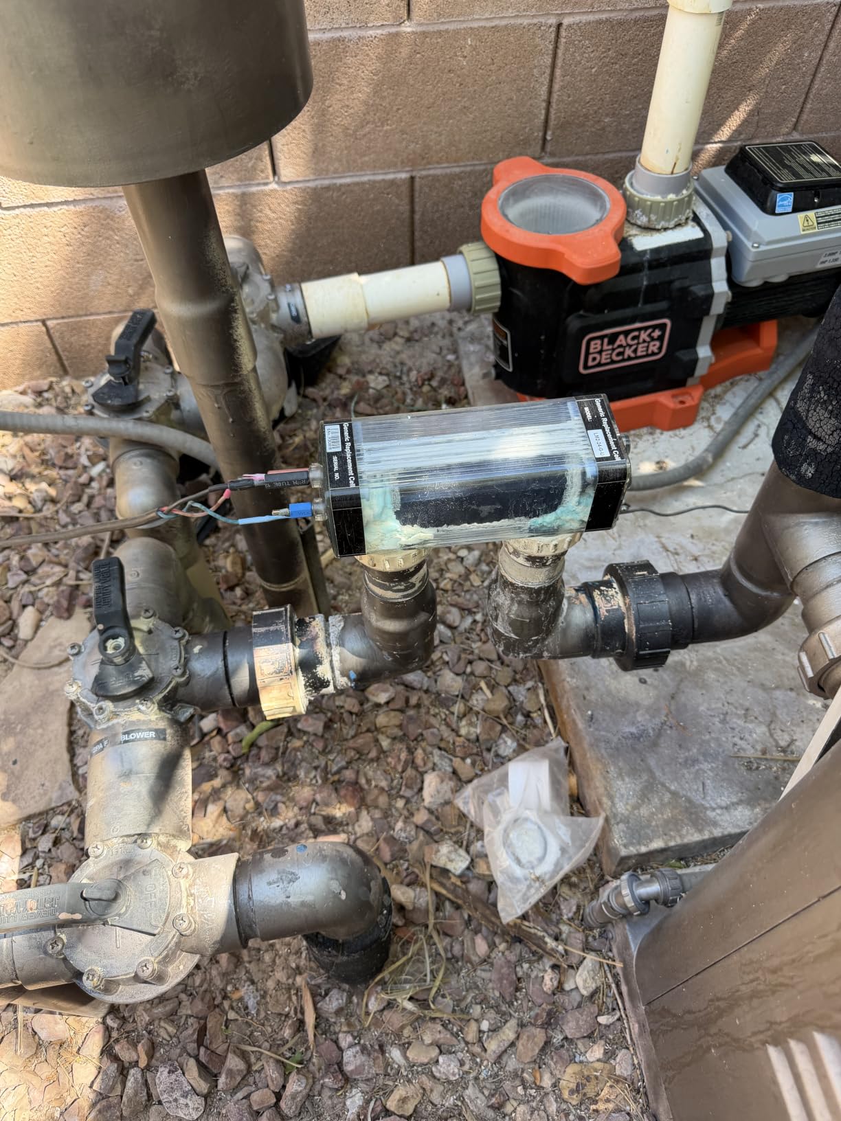 Smart Saltwater Pool Chlorinator System up to 15000 Gallons | Salt Water Chlorinator is Above Ground Pool with Built-in Wi-Fi & App Control,Titanium Plate Self-Cleaning Technology customer photo 1