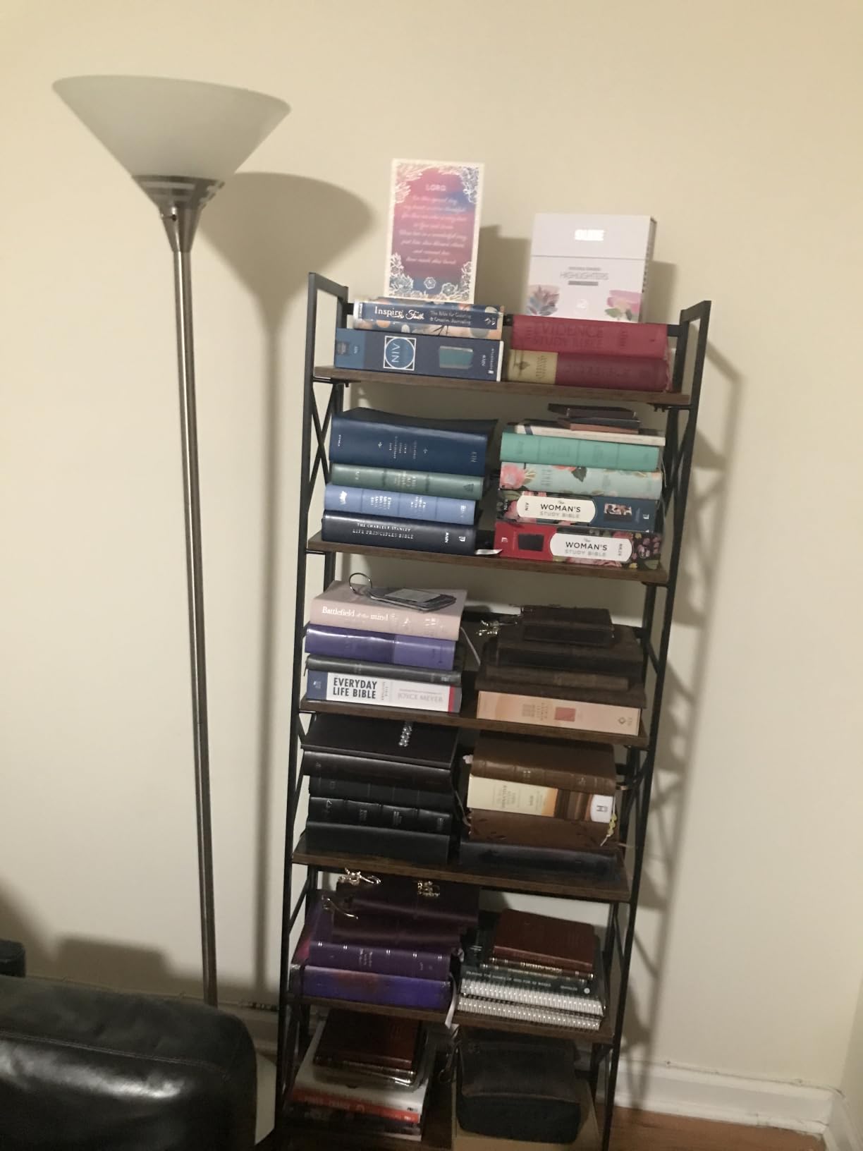 4NM Extra Wide 6 Tiers No Assembly Book Shelves, 61.8