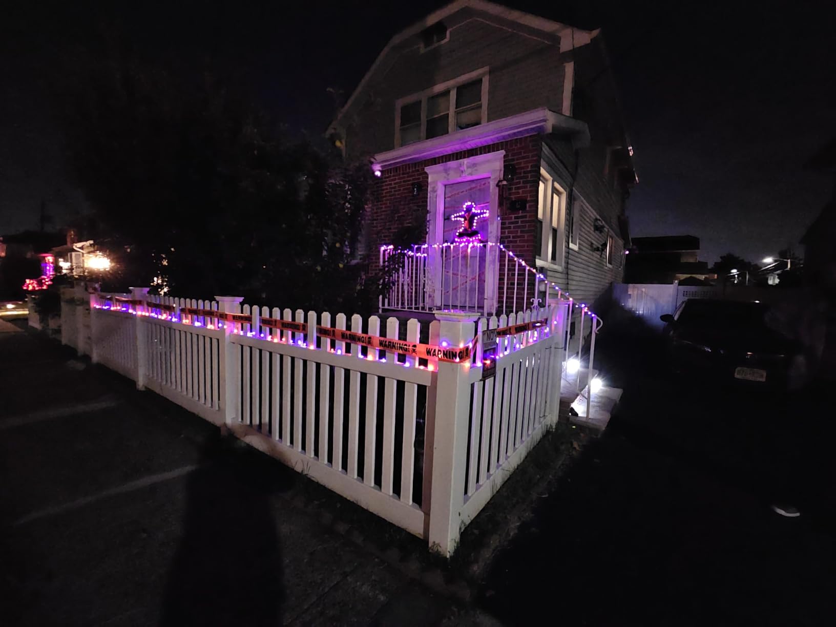 btfarm Orange Purple Solar Halloween String Lights Outdoor 2 Pack customer photo 2