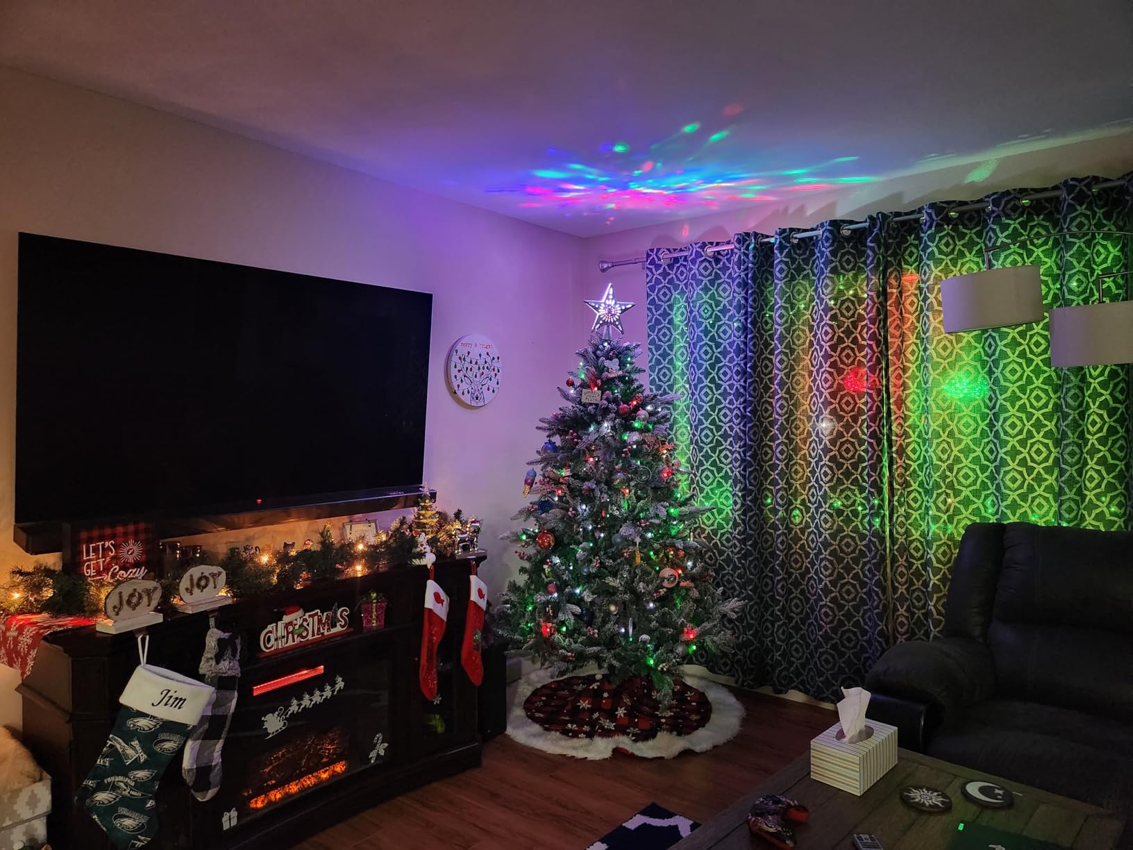 240LED Smart Color Changing String Lights 92FT Halloween Lights App Remote customer photo 1