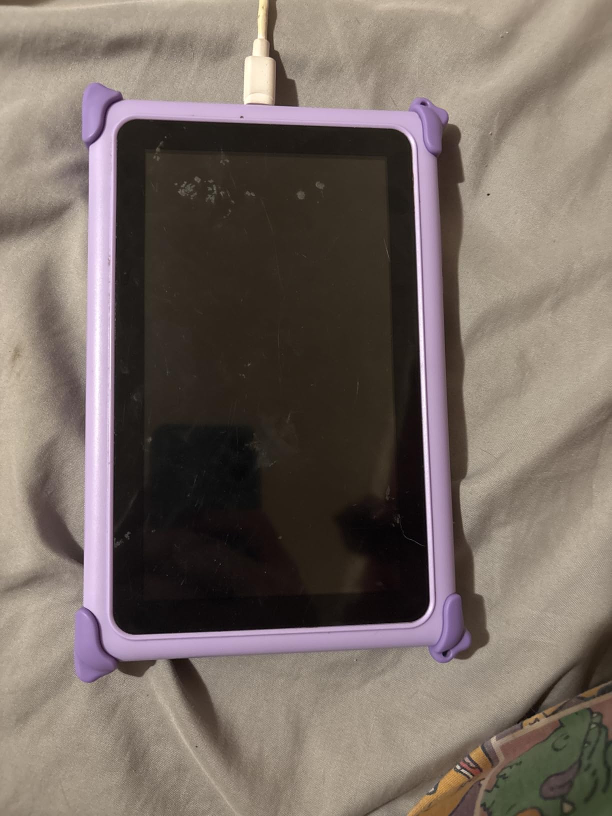 Kids Tablet 7 inch Tablet for Kids 3-12 32GB Toddler Children's Tablets with WiFi, YouTube, Baby Tablets with Shockproof Case, IPS Screen Parental Control GMS Education Games for Girls Boys (Purple) customer photo 2