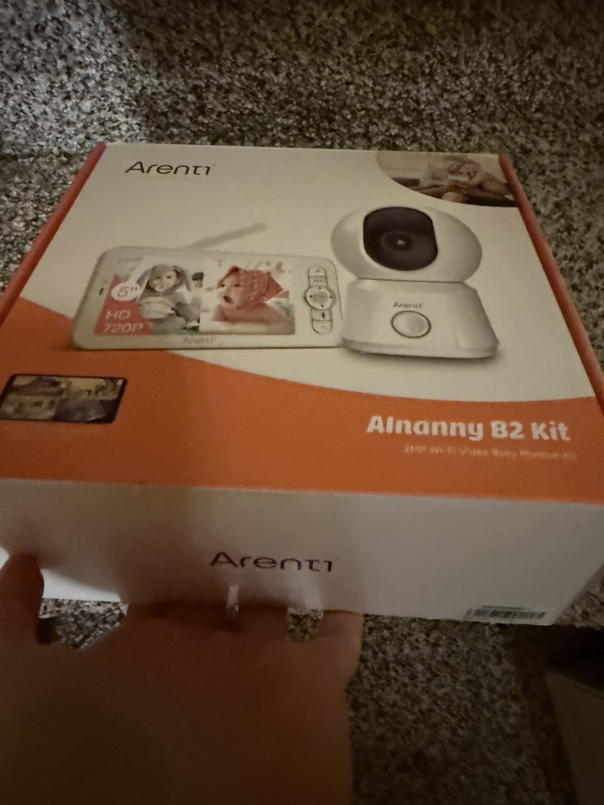 ARENTI Baby Monitor B2 Kit, WiFi 6 Camera, 5'' Upgraded Wireless Display | 1-Click Call, Up to 6x Zoom, AI Tracking, Sound & Motion Detection, Net Switch, Access Logs, VOX Mode, 7-Day 6s Event Clips customer photo 1
