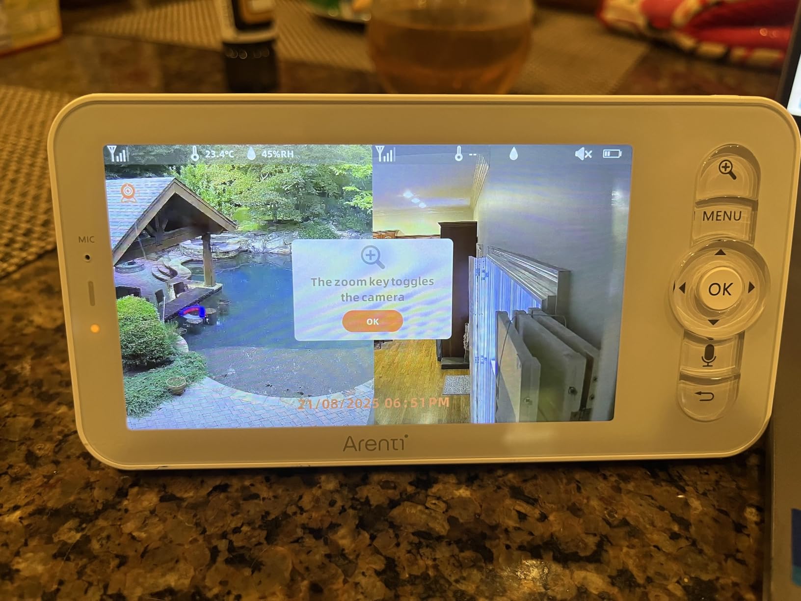 ARENTI Baby Monitor B2 Kit, WiFi 6 Camera, 5'' Upgraded Wireless Display | 1-Click Call, Up to 6x Zoom, AI Tracking, Sound & Motion Detection, Net Switch, Access Logs, VOX Mode, 7-Day 6s Event Clips customer photo 2