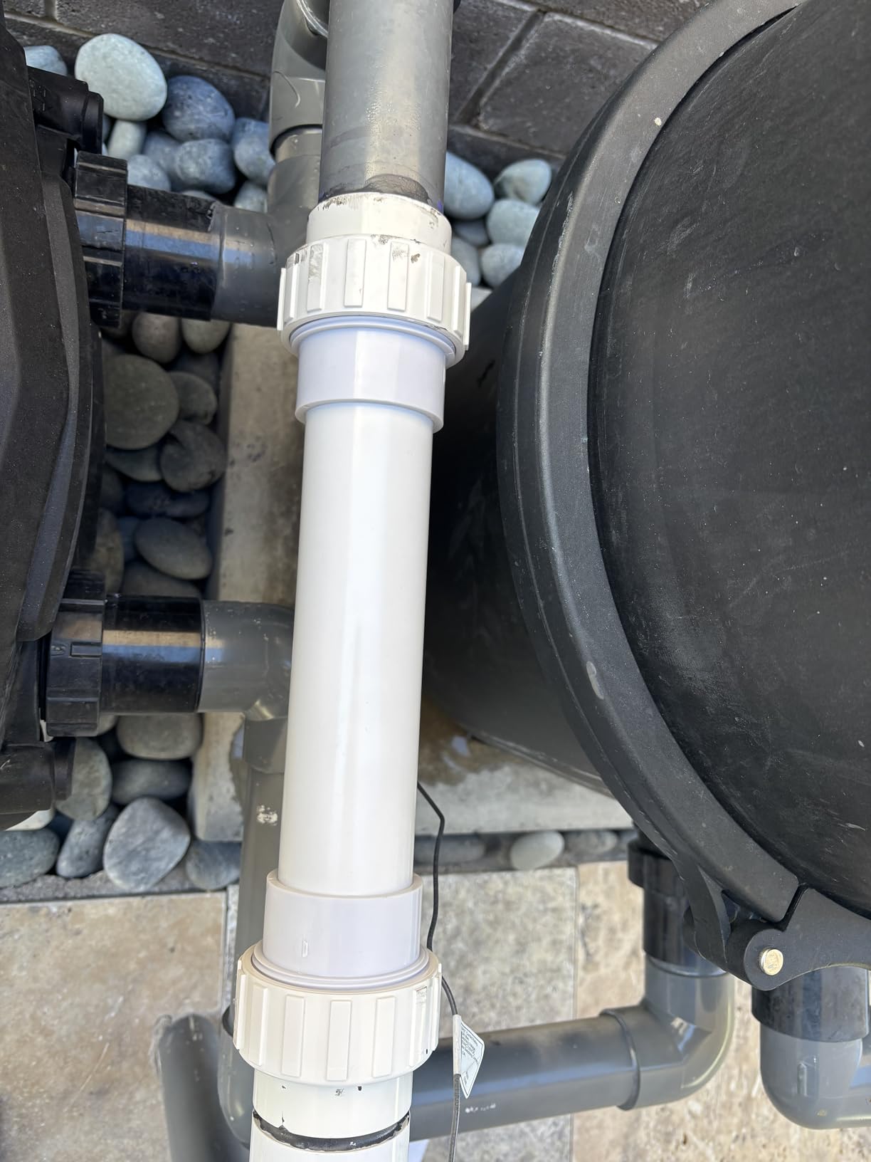 Salt Chlorine Generator - for Above Ground Pools up to 15,000 Gallons, Intelligent Saltwater Pool System with Auto Chlorine Calculation, Salt Level Detection & Smart Salt Addition Guidance customer photo 2