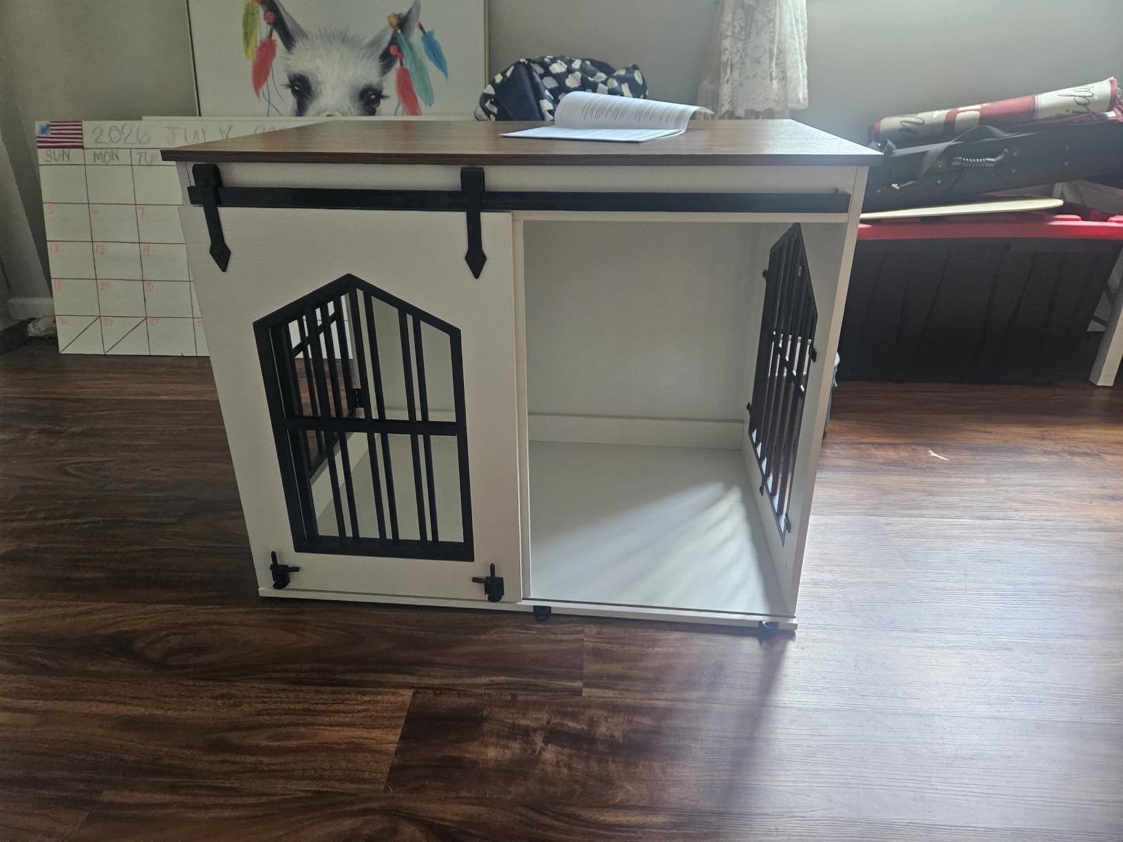 MAHANCRIS Dog Crate Furniture, 31.5