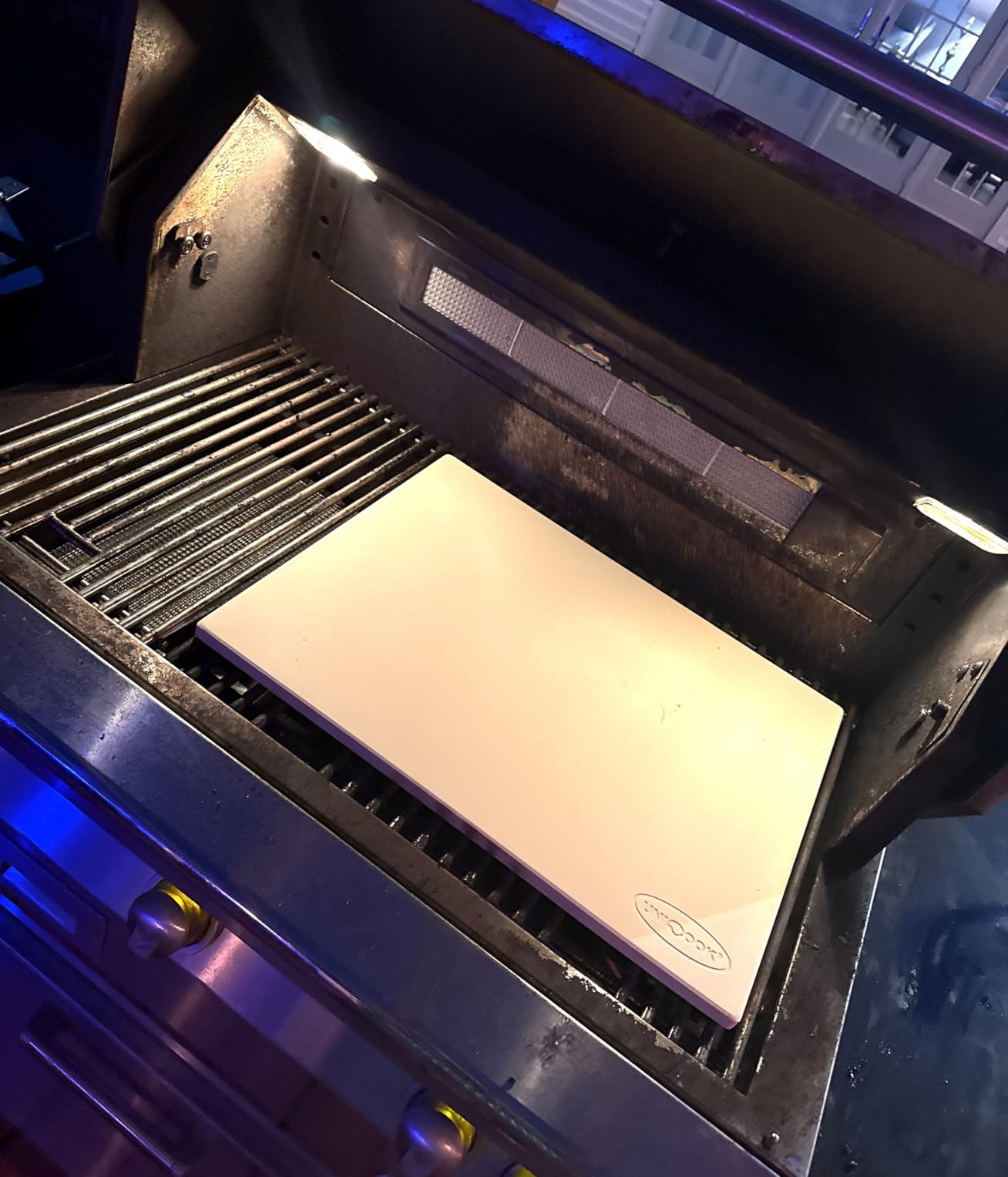 Unicook 20 x 16 Inch Extra Large Pizza Stone for Oven and Grill, 15.8 Lbs customer photo 2