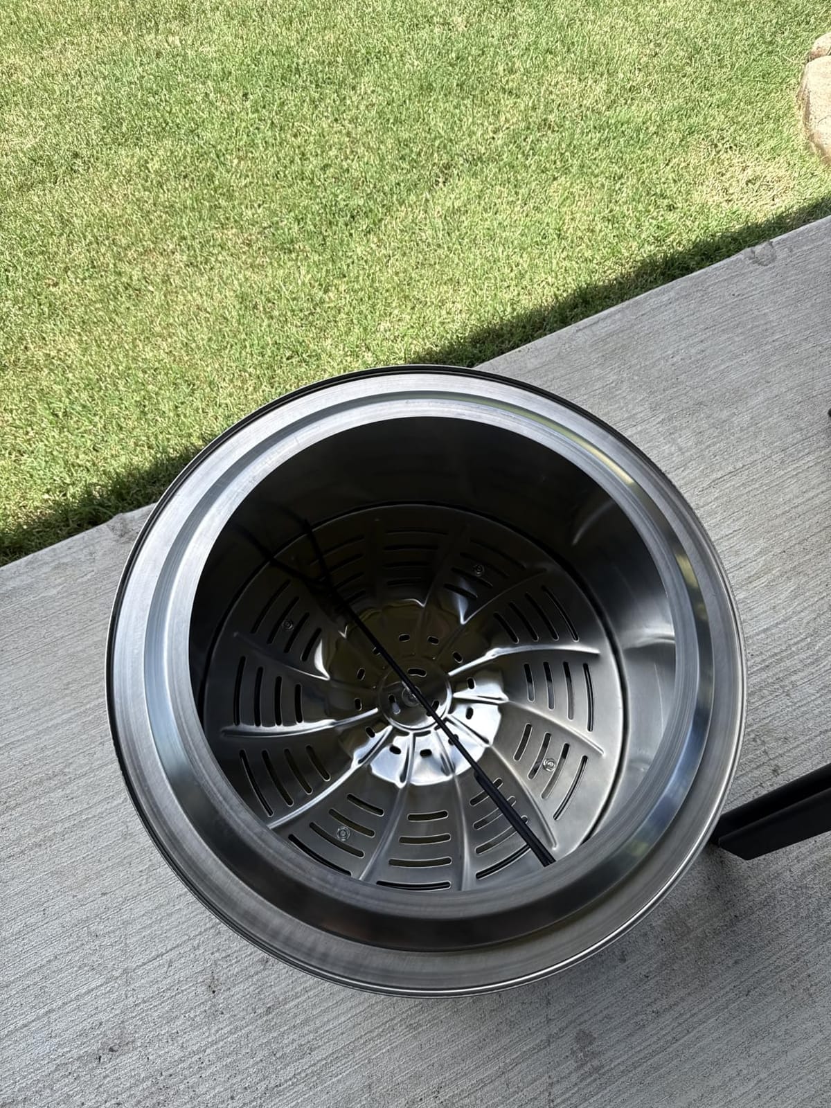 OutVue 19.5 inch Stainless Steel Smokeless Fire Pit with Tote Bag customer photo 1