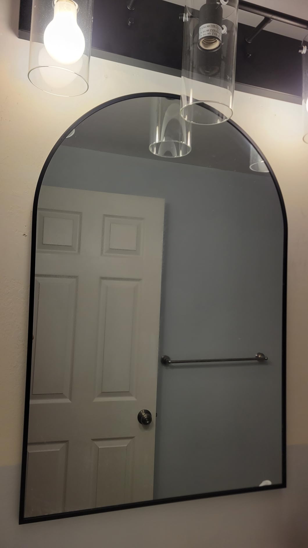 Delma Arched Bathroom Mirror, 24