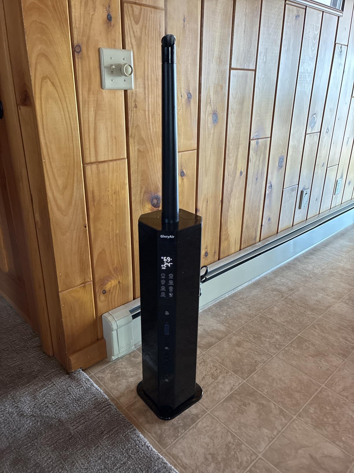 Home Humidifier for Large Room, 2.38Gal Cool Mist Top Fill,2000ft² customer photo 1