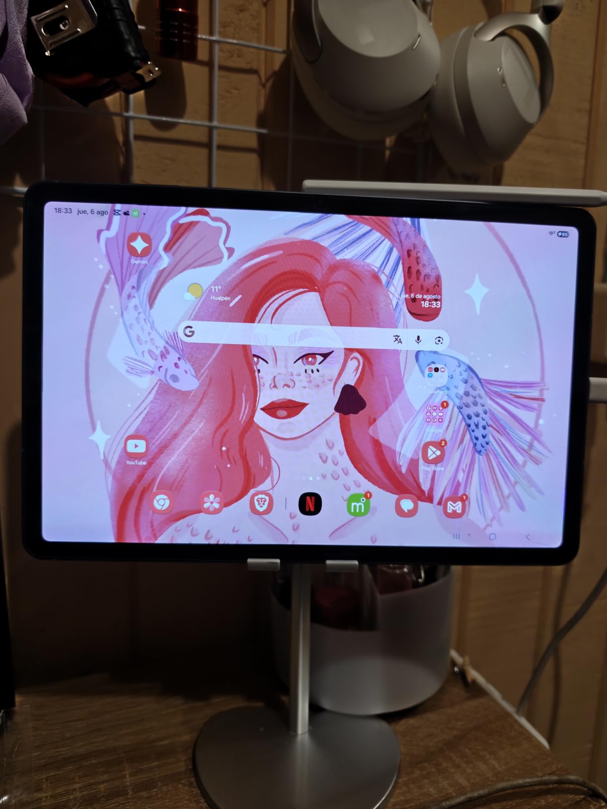 Samsung Galaxy Tab S11 512GB WiFi Android Tablet, Galaxy AI, IP68, Silver customer photo 2