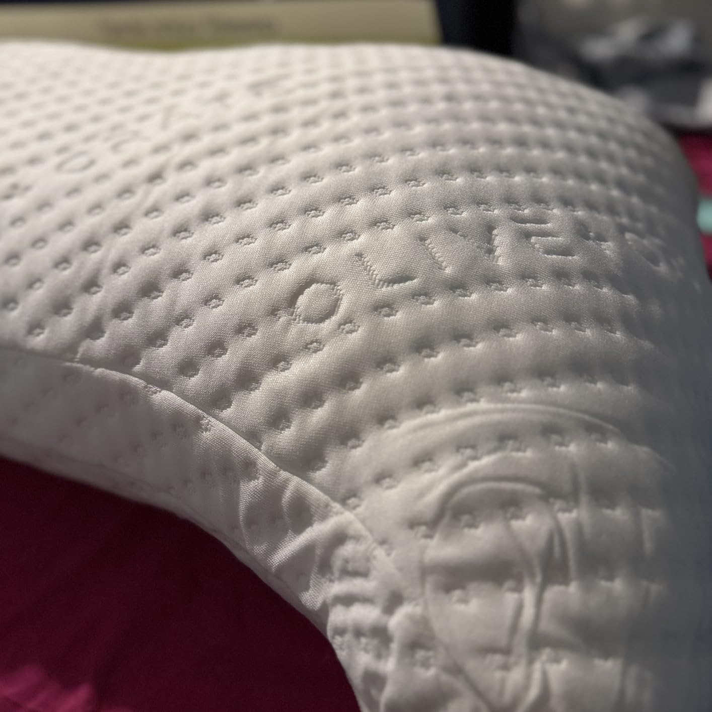Olive + Crate Adjustable Loft Shredded Memory Foam Pillow - Queen Size | BreathePure™ Breathable Pillow, Hypoallergenic, CertiPUR-US Certified, for Back, Stomach, Side Sleepers customer photo 1