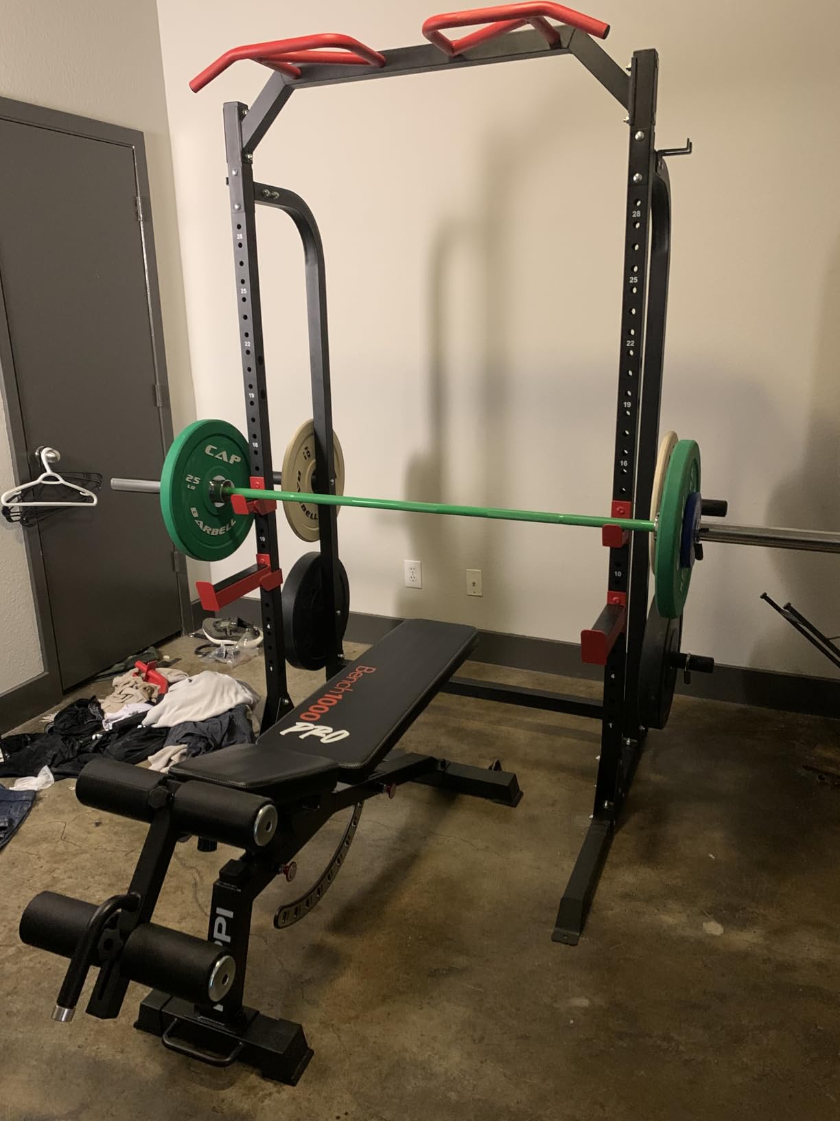 RitFit Elite 7ft Olympic Barbell, Robust 45lb Barbell for Weightlifting and Powerlifting, Superior Olympic Bar with Exceptional 500lbs Load Capacity, Weight Bar for 2” Standard Plates customer photo 1