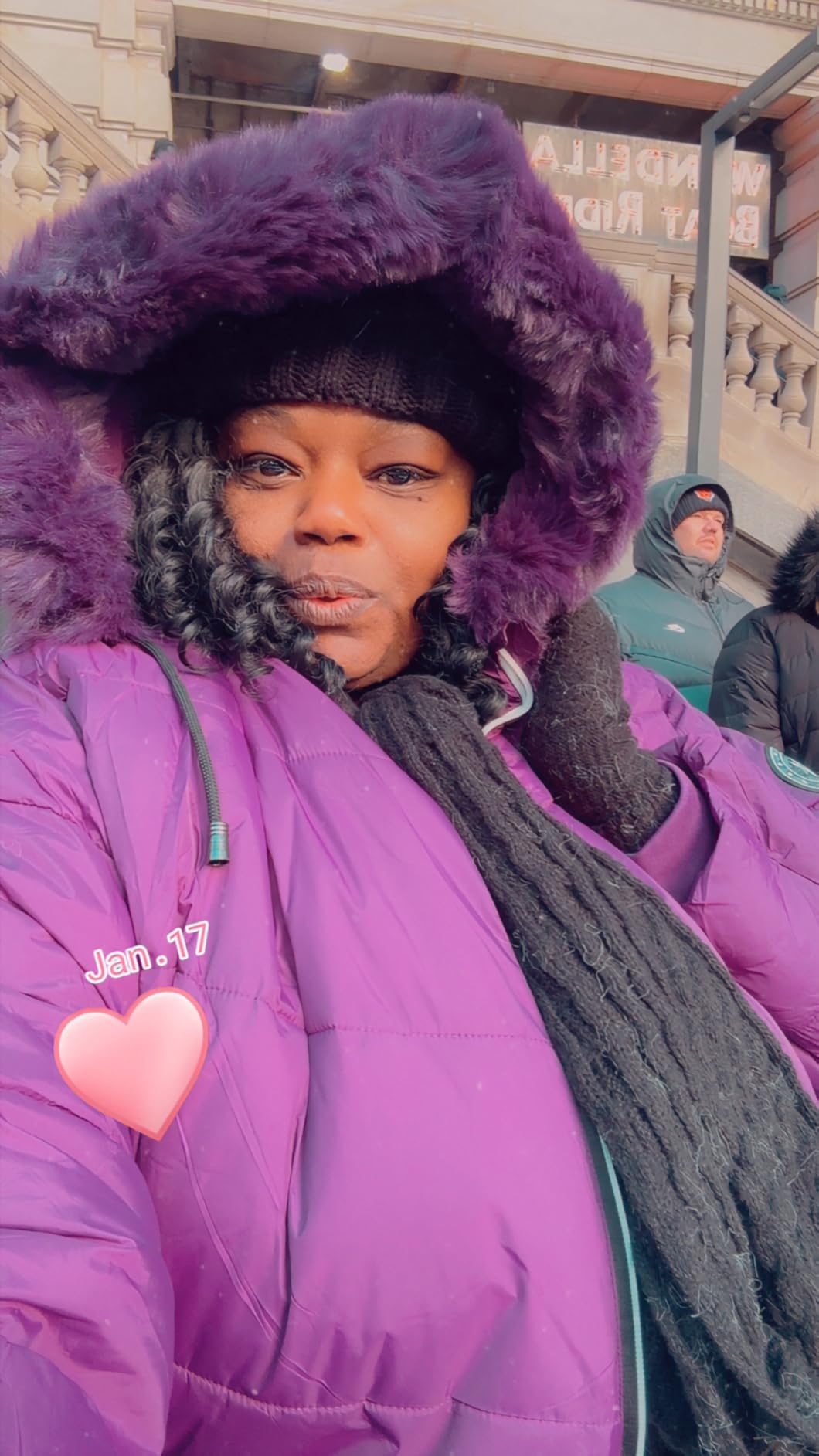 Women's Plus Size Winter Down Coats customer photo 1