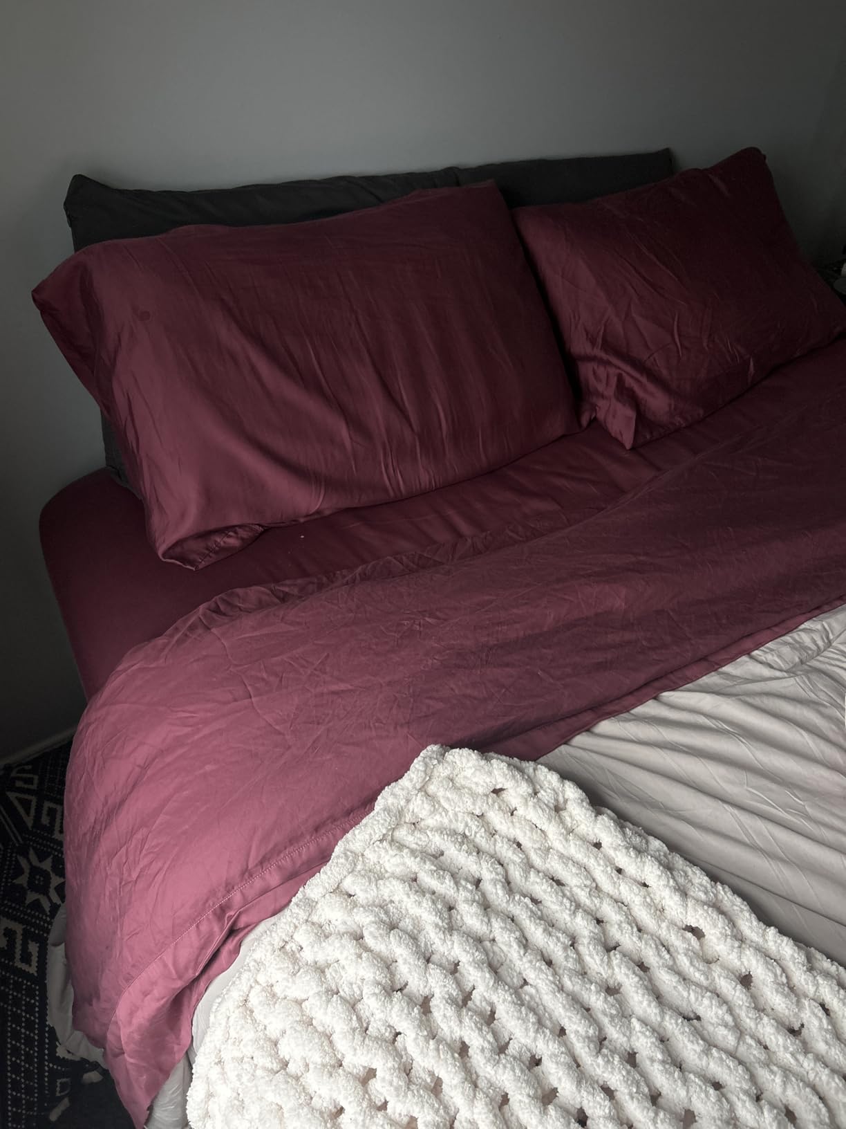 CASILVA Eucalyptus Sheets, Softer Than Silk Fibers, Queen Sheet Set customer photo 1