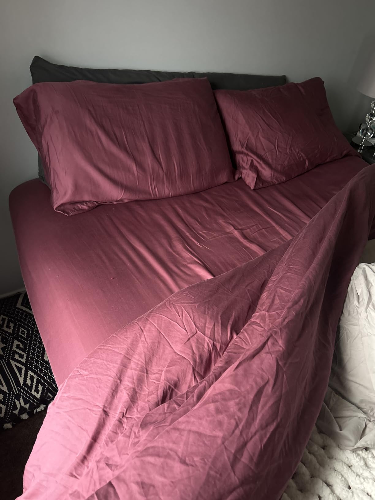 CASILVA Eucalyptus Sheets, Softer Than Silk Fibers, Queen Sheet Set customer photo 2