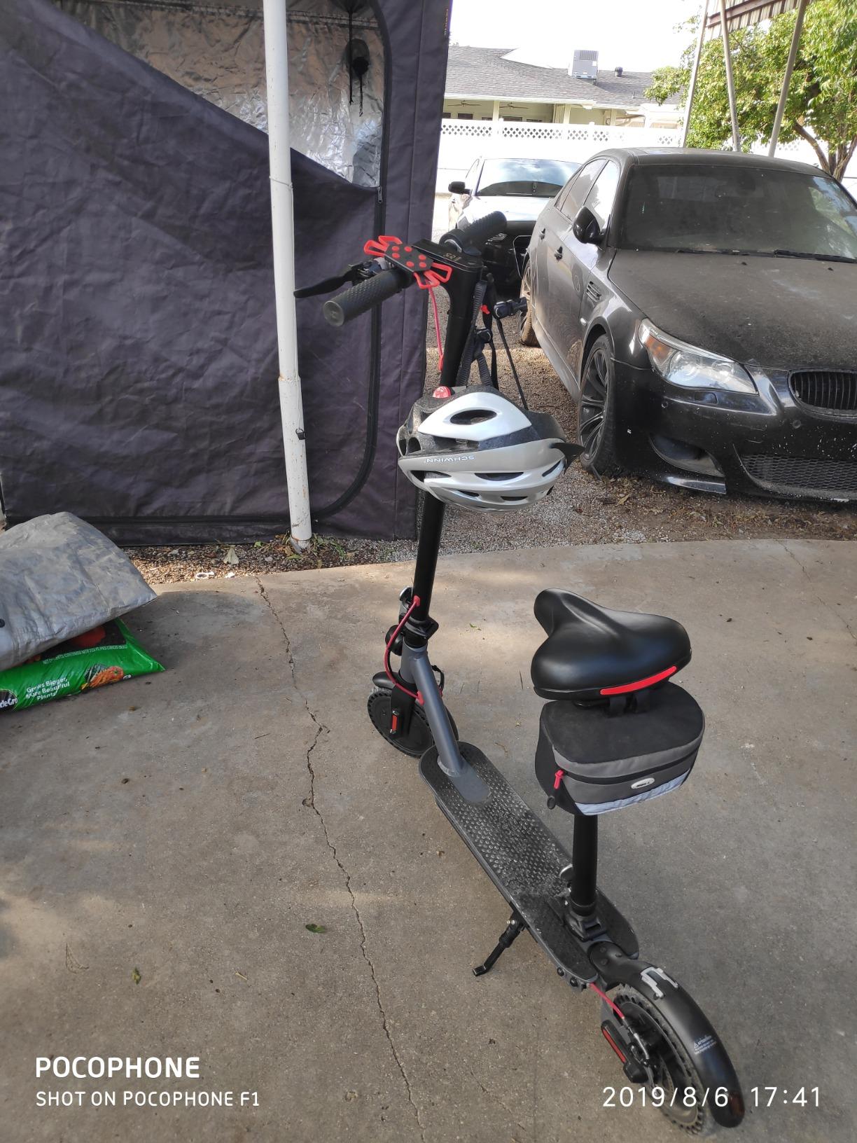 Hiboy U2 Pro Electric Scooter for Adults with Seat & Basket customer photo 1