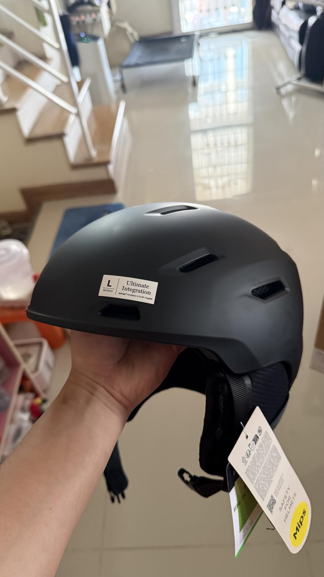SMITH Descend MIPS Helmet | Adult Snowsports Helmet with MIPS Technology + Zonal Koroyd Coverage. Lightweight Protection for Skiing & Snowboarding customer photo 1