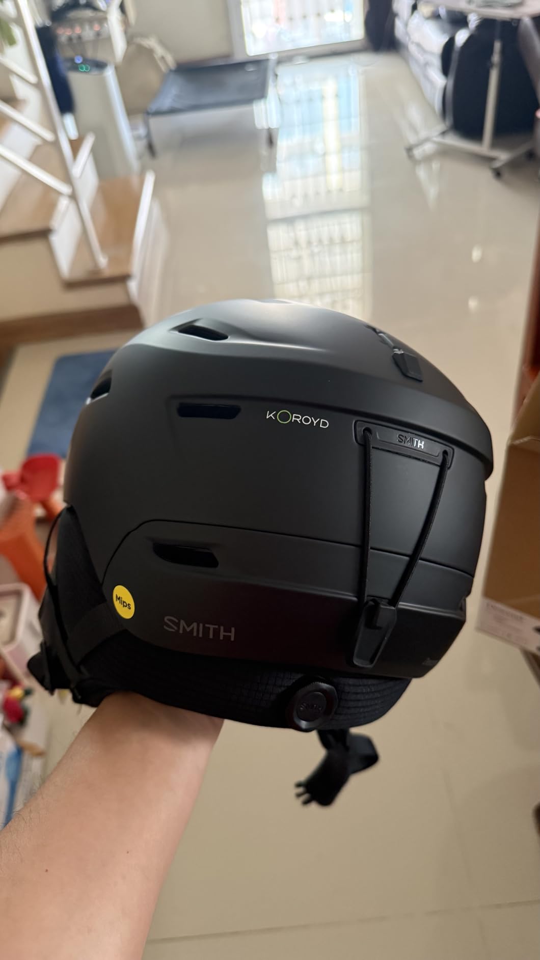 SMITH Descend MIPS Helmet | Adult Snowsports Helmet with MIPS Technology + Zonal Koroyd Coverage. Lightweight Protection for Skiing & Snowboarding customer photo 2