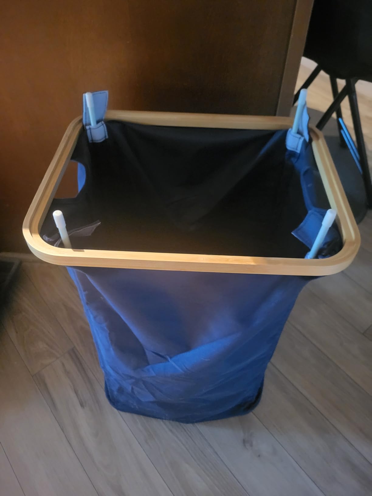 Magicheap 26 Gallon Recycling Bins for Kitchen with lid, Blue customer photo 1