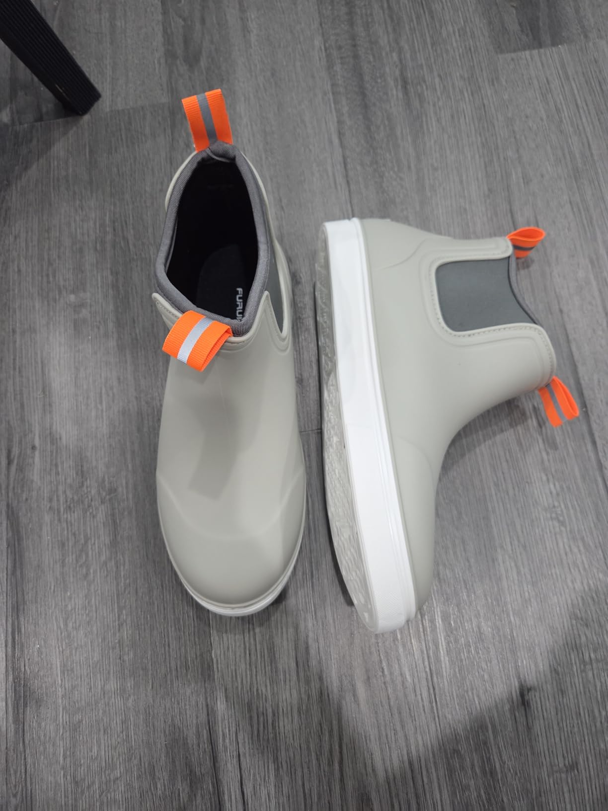 Women's Deck Boots Waterproof Ankle Rain Boots customer photo 1
