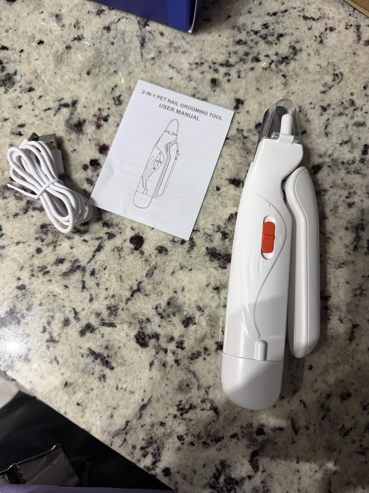 2-in-1 Dog & Cat Nail Clippers and Grinder with LED Light customer photo 2