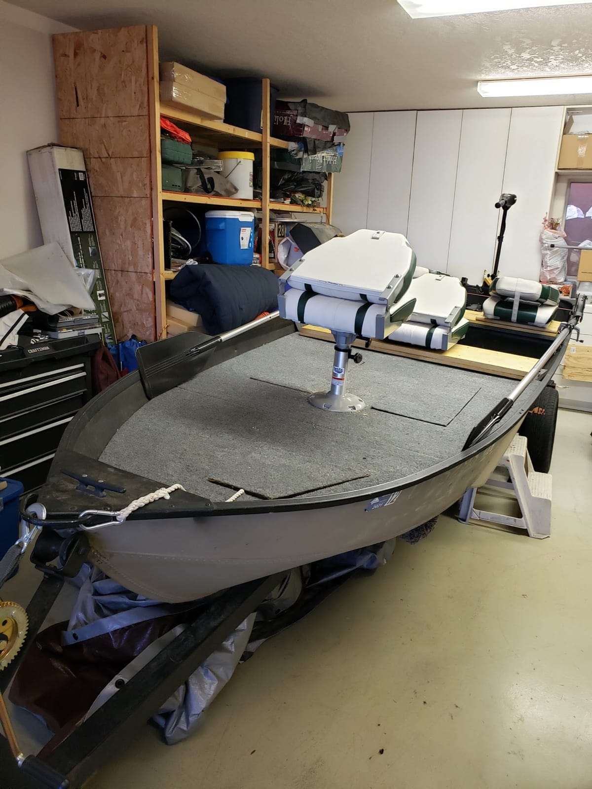 NORTHCAPTAIN S1 Deluxe A Pair of Marine High Back/Low Back Folding Fishing Boat Seat for Fishing, Bass/Jon/Pontoon Boat Chairs customer photo 1
