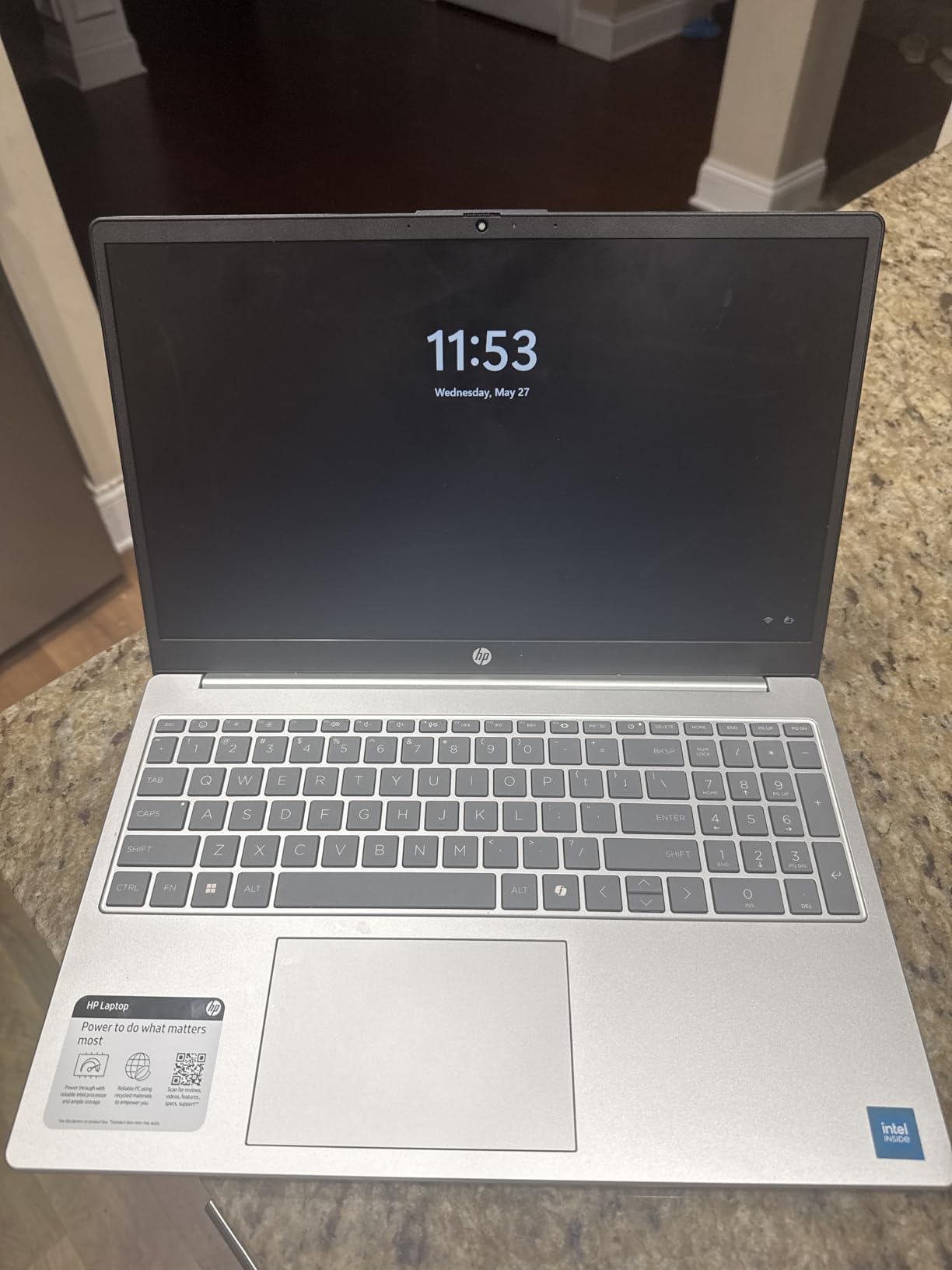 HP Home and Student Essential Laptop, 8GB RAM, Intel Inside, Anti-Glare Display, 64GB SSD, Fast Charge, no Mouse, Windows 11 s customer photo 1