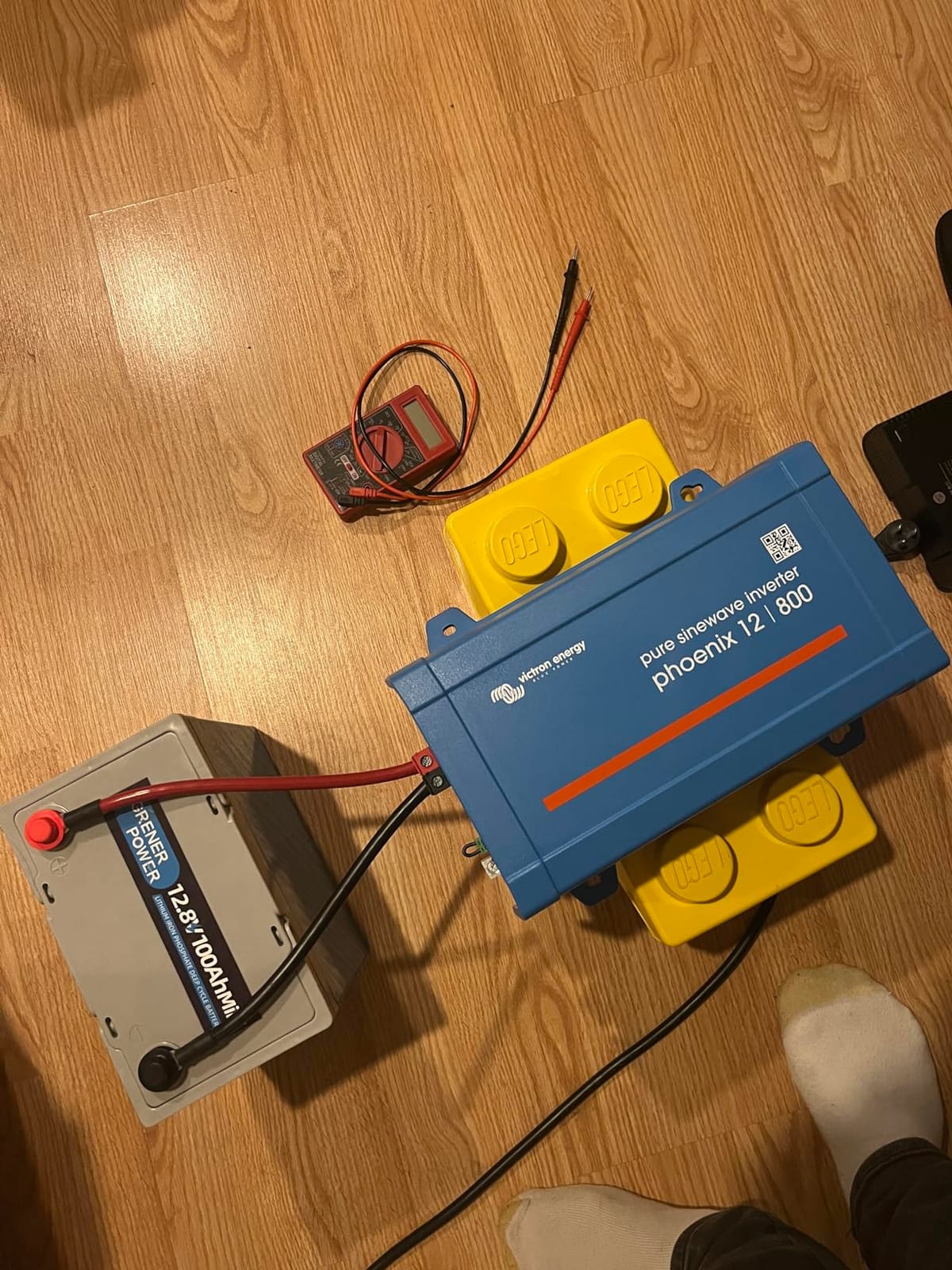 1-Pack GrenerPower 12V 100Ah LiFePO4 Lithium Battery-Group 24 LiFePO4 Battery, 15000 Cycles, Cylindrical Grade A+ Cells & 100A BMS, Ideal for RVs, Trolling Motor, Home Energy Storage, Off-Grid, Boat customer photo 1