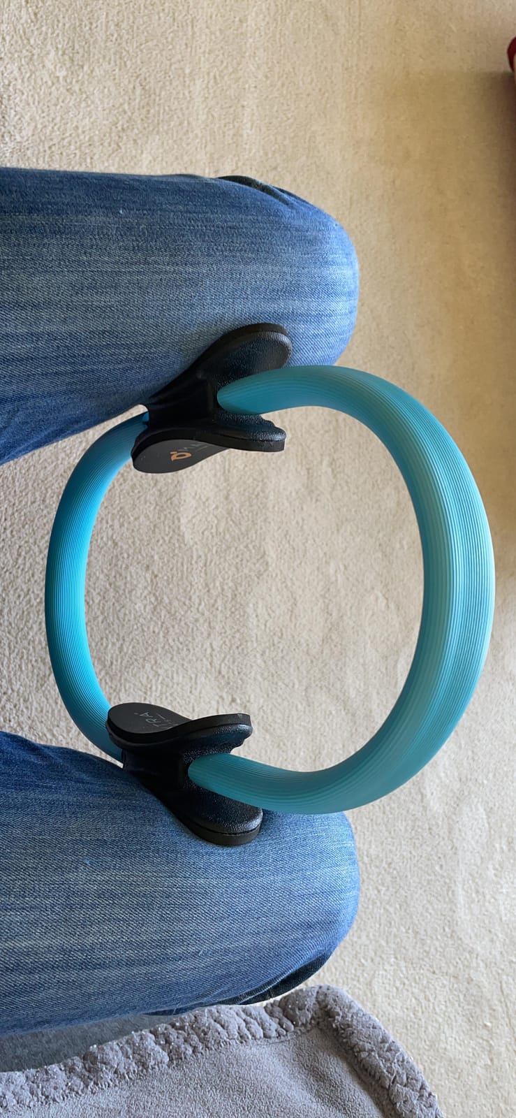 Pilates Ring Circle, Magic Circle Pilates Ring, Inner Thigh Exercise Equipment, Fitness Rings for Women, Thigh Master Inner Thigh Exerciser, Yoga Ring Pilates Equipment for Home Workouts customer photo 2