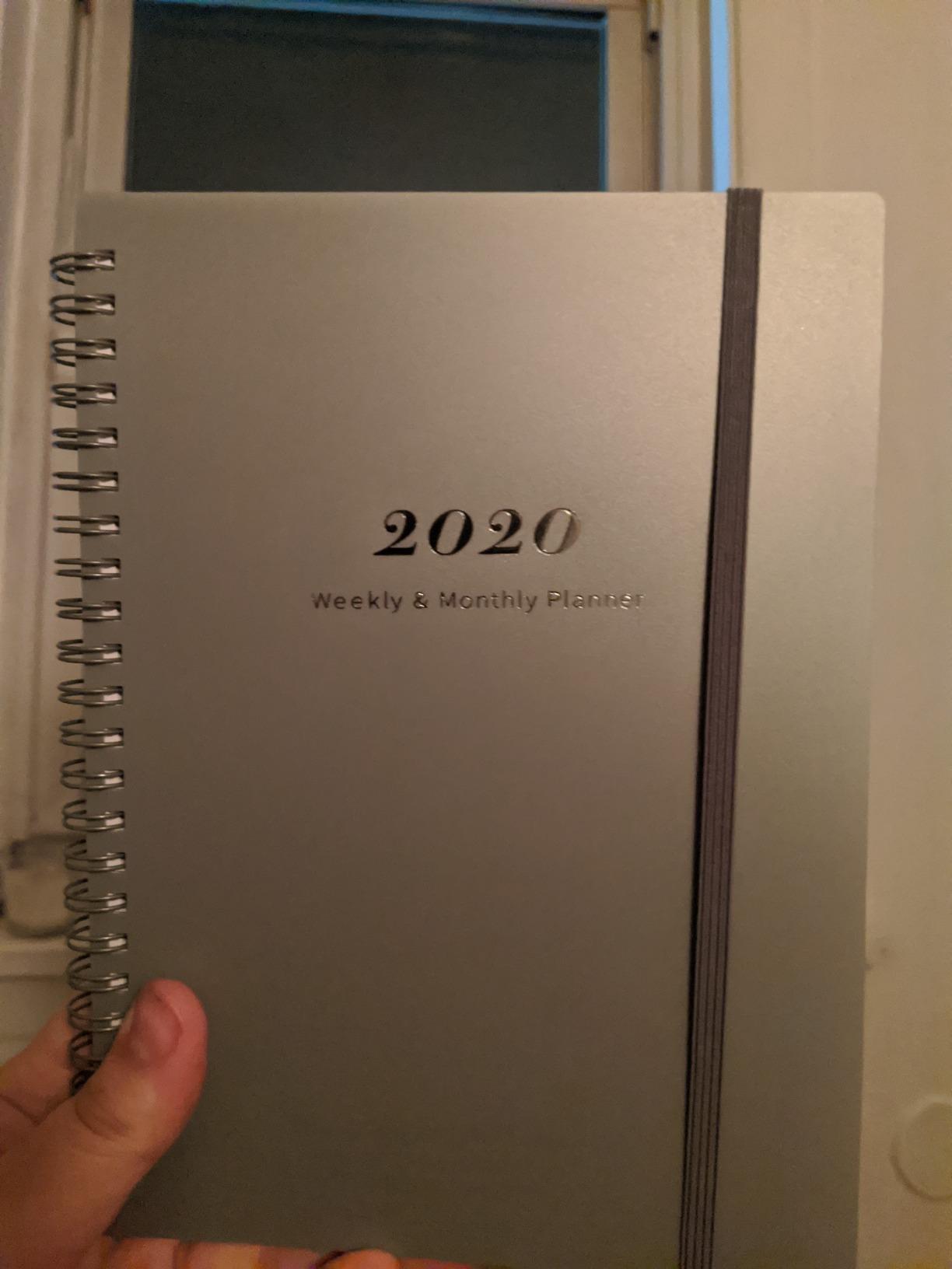 Student Planner 2026-2027, 11’’ x 9’’ Academic Year Planner (August 2026 - June 2027), School Planner 2026-2027, Weekly & Monthly Pages, Stickers, Twin-Wire Binding customer photo 1