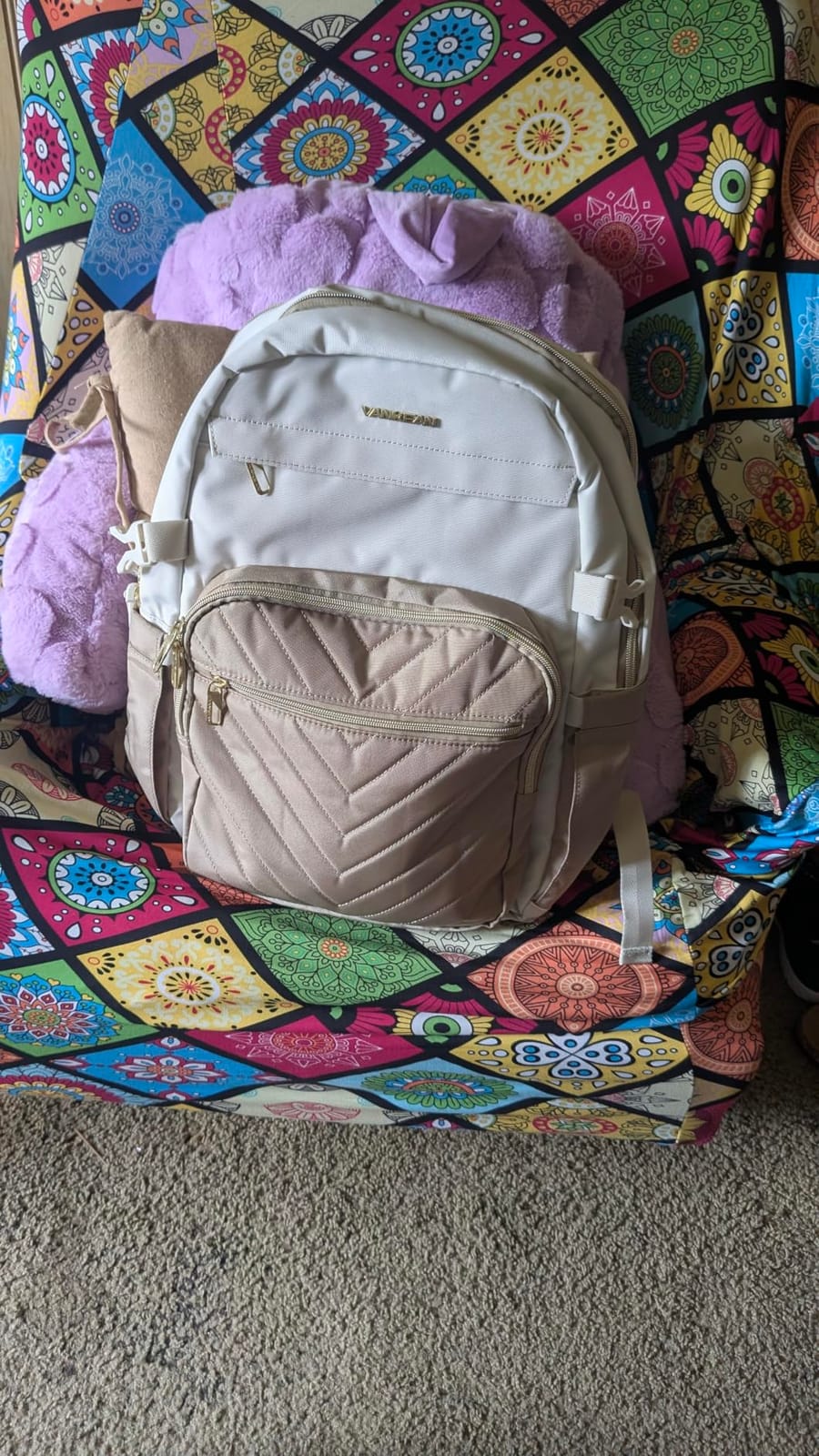 VANKEAN 15.6 Inch Laptop Backpack for Women Large Capacity customer photo 1