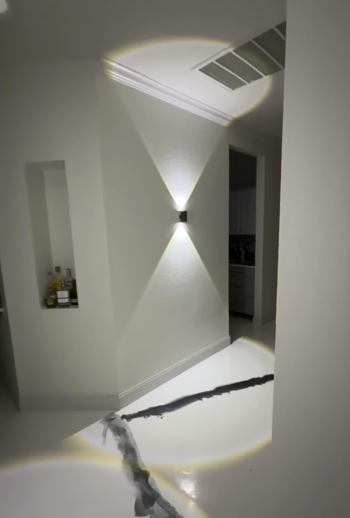 EZVALO Motion Sensor Wall Light, Rechargeable Wireless LED Sconce customer photo 2