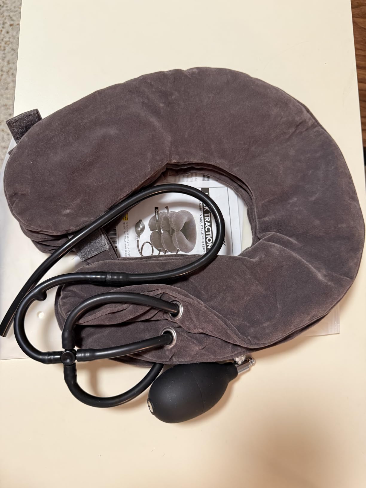 Cervical Neck Traction Device, Neck Stretcher and Cervical Traction Device customer photo 1