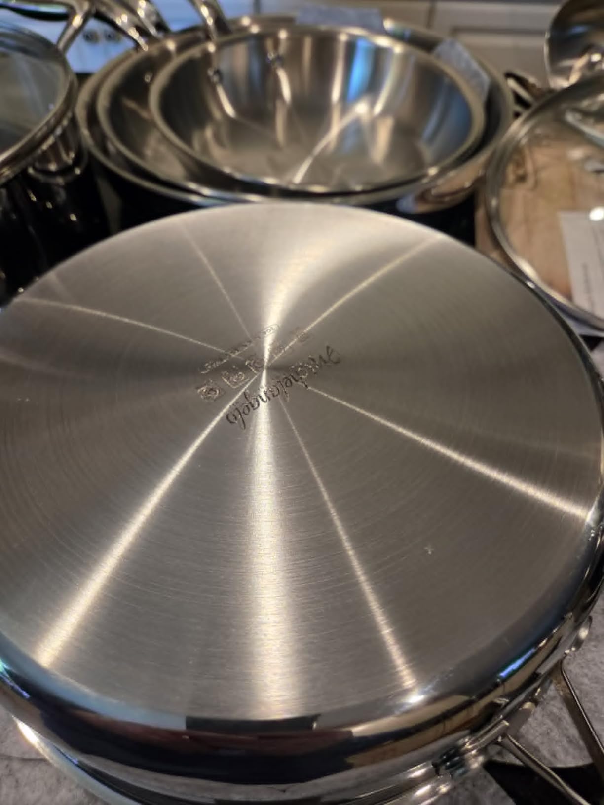 MICHELANGELO 5-Ply Stainless Steel Cookware Set, 23-Piece Pots and Pans Set customer photo 1