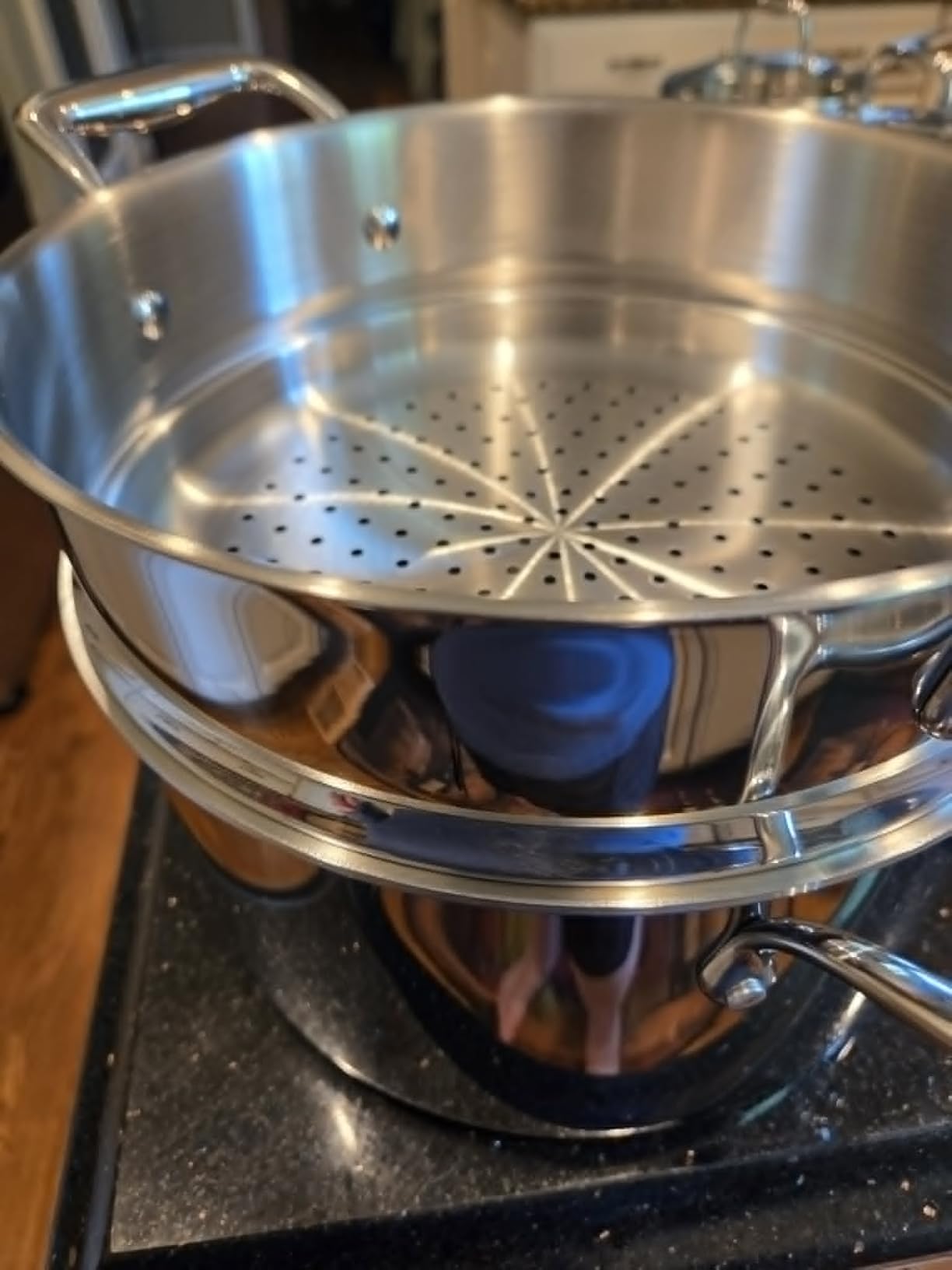 MICHELANGELO 5-Ply Stainless Steel Cookware Set, 23-Piece Pots and Pans Set customer photo 2