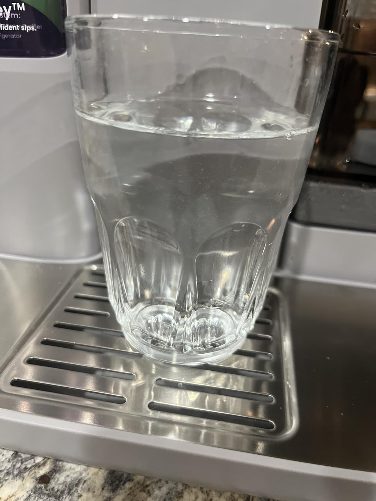 GLACIER FRESH C03 Coolon Countertop Cold Water Purifier, Zero Wastewater | Upgraded Elarisey Filtration, 40oz Cooling Capacity, Low Noise, Plug & Play, NSF42&53/FCC/CA65 Certified customer photo 2