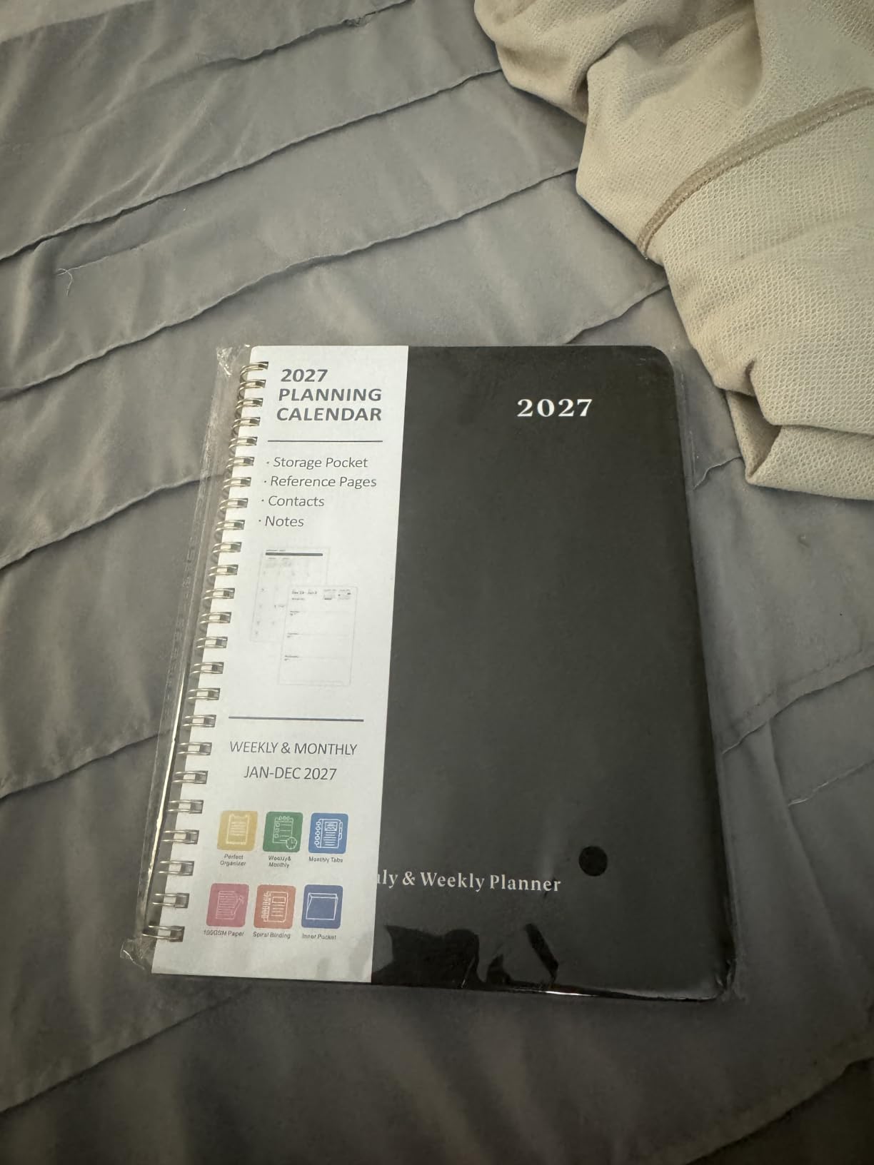 VALOME Planner 2026-2027, Weekly and Monthly Planner, 8.5