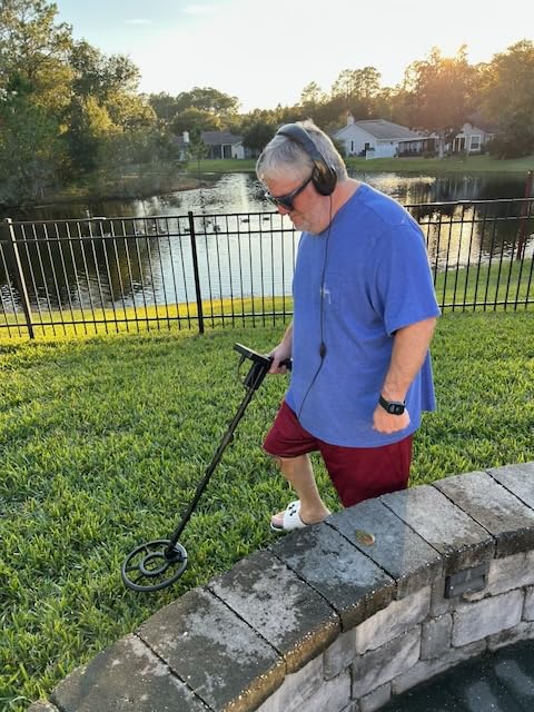 Metal Detector for Adults Professional, Higher Accuracy Gold Silver Metal Detectors Kit, Intelligent NORM Mode for Beginner, 6 Modes, Advanced DSP Chip,10