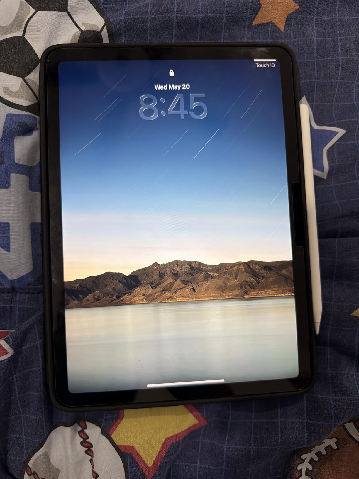 Apple iPad Air 11-inch (M4): Liquid Retina Display, 128GB, 12MP Front/Back Camera, Wi-Fi 7 with Apple N1, Touch ID, All-Day Battery Life — Space Gray customer photo 2