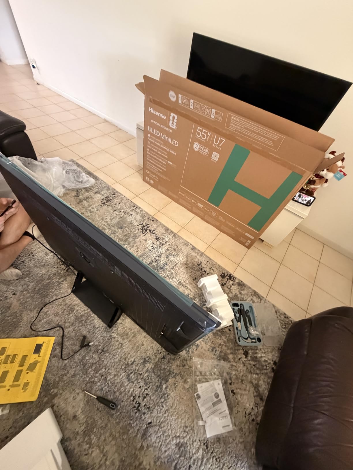 65 inch U7 Mini-LED ULED 4K UHD Best Premium Gaming Smart Google TV (65U7SG, 2026 NEW) Hi-QLED, Native 165Hz, VRR 330, HDR10+, Dolby Vision IQ Atmos, IMAX Enhanced, Anti-Reflection, 2.1.2 Ch customer photo 1