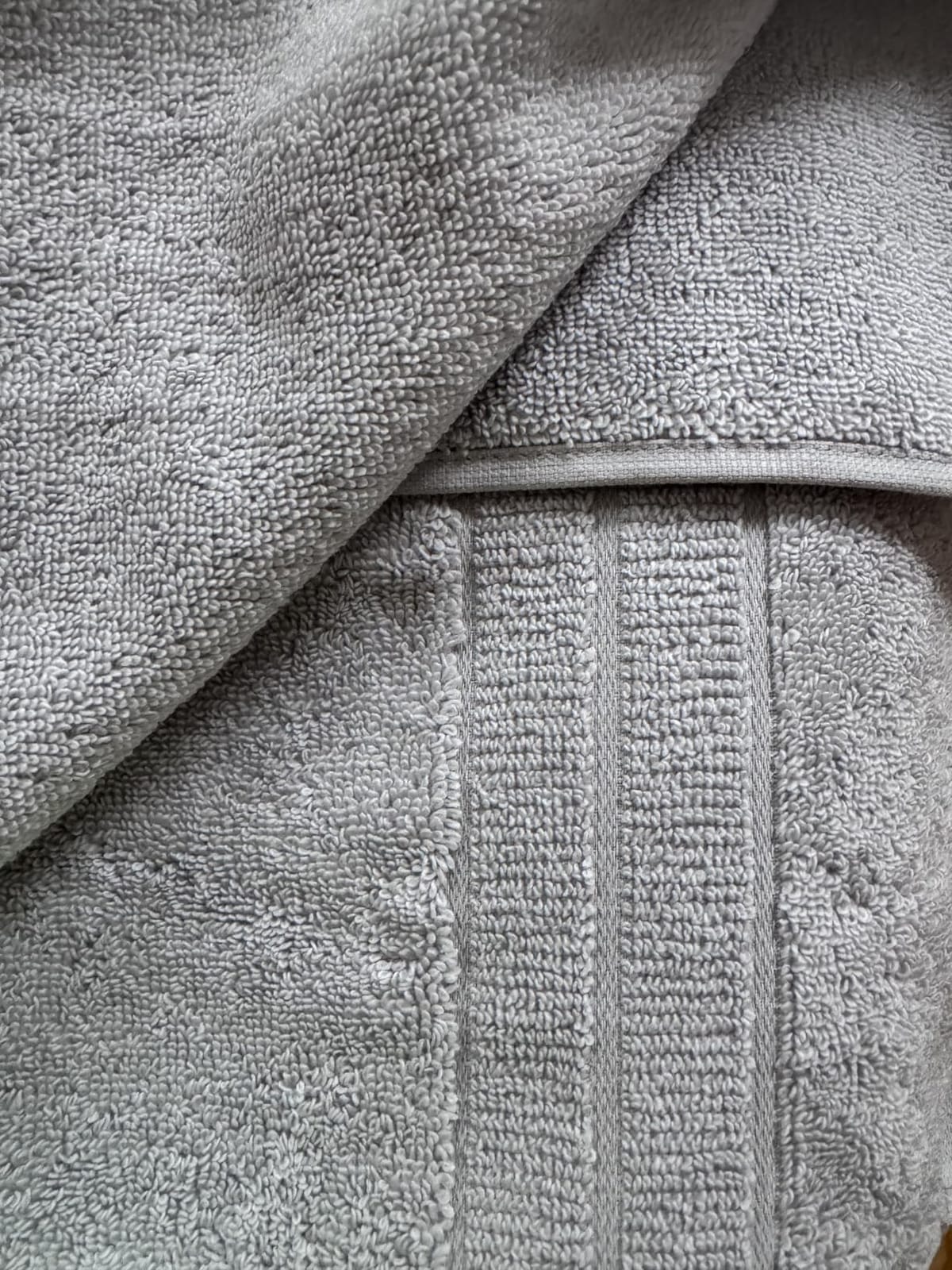 California Design Den Organic Cotton Luxury Bath Towel Set, Light Beige | Soft GOTS Certified Turkish 100% Organic Cotton 6pc Set: 2 Bath Towels, 2 Hand Towels & 2 Washcloths, Quick-Dry & Absorbent customer photo 2