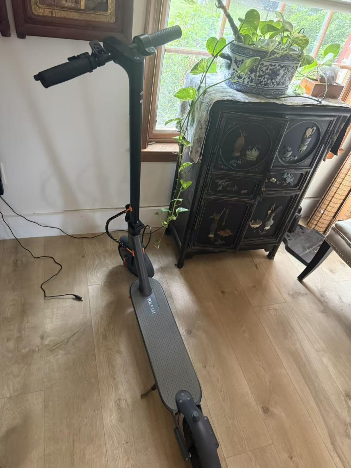 VOLPAM Electric Scooter, 350W/500W Motor, 21/28/40 Miles Long Range customer photo 1