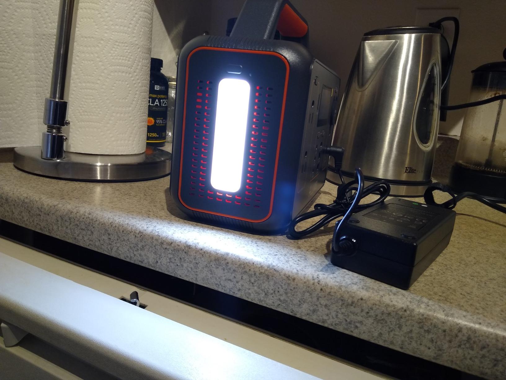 ALLWEI Power Station 2400W (Peak 4800W), 2048Wh LiFePO4 Solar Generator customer photo 1