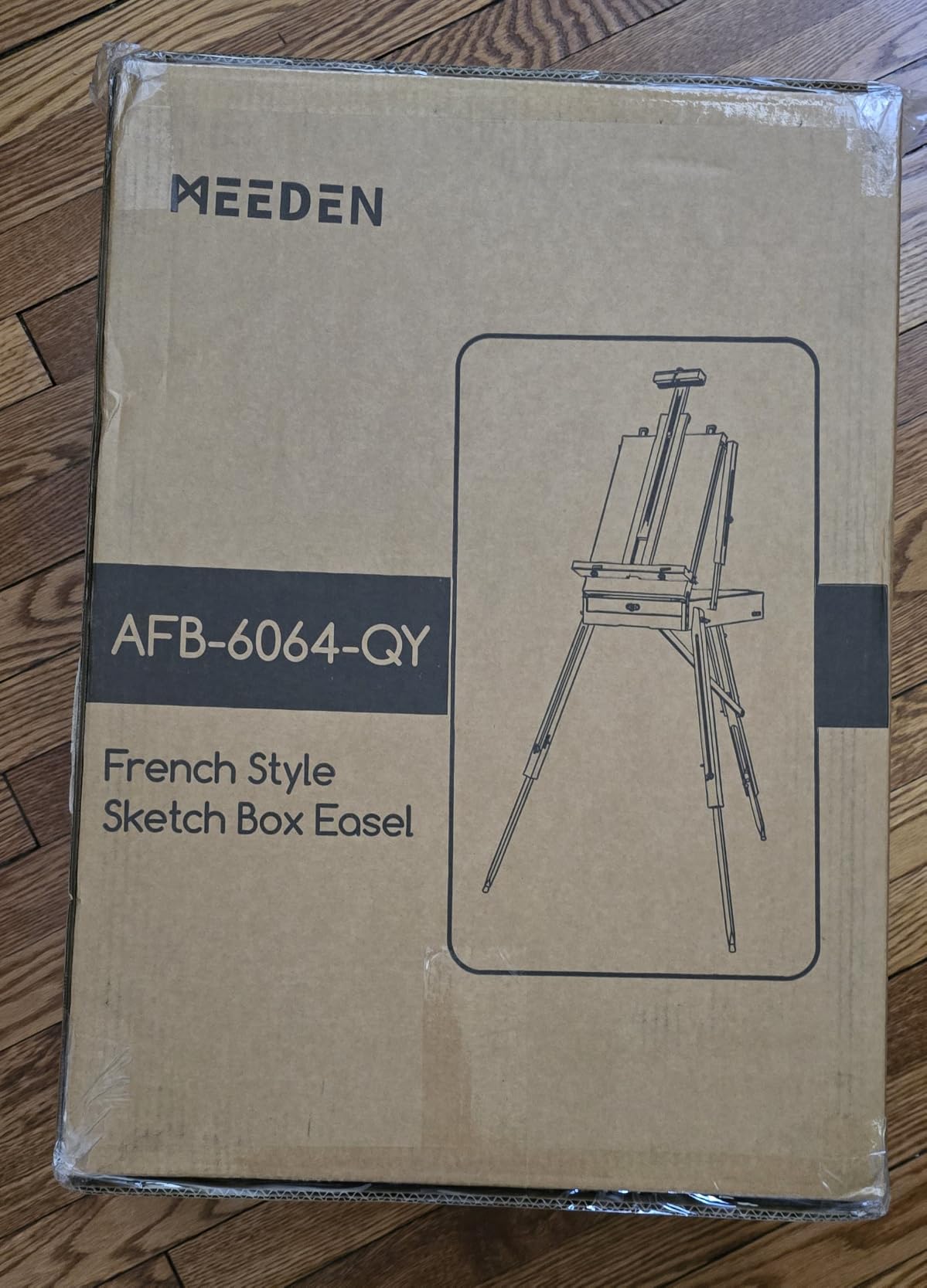 MEEDEN Portable French Easel for Painting: Beech Wood Plein Air Art Easel customer photo 1